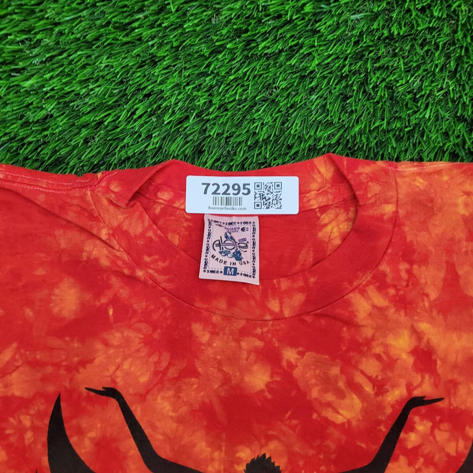 Vintage Vintage 90s Alore Shirt Medium 20x25 Red Orange Size US M / EU 48-50 / 2 - 9 Thumbnail
