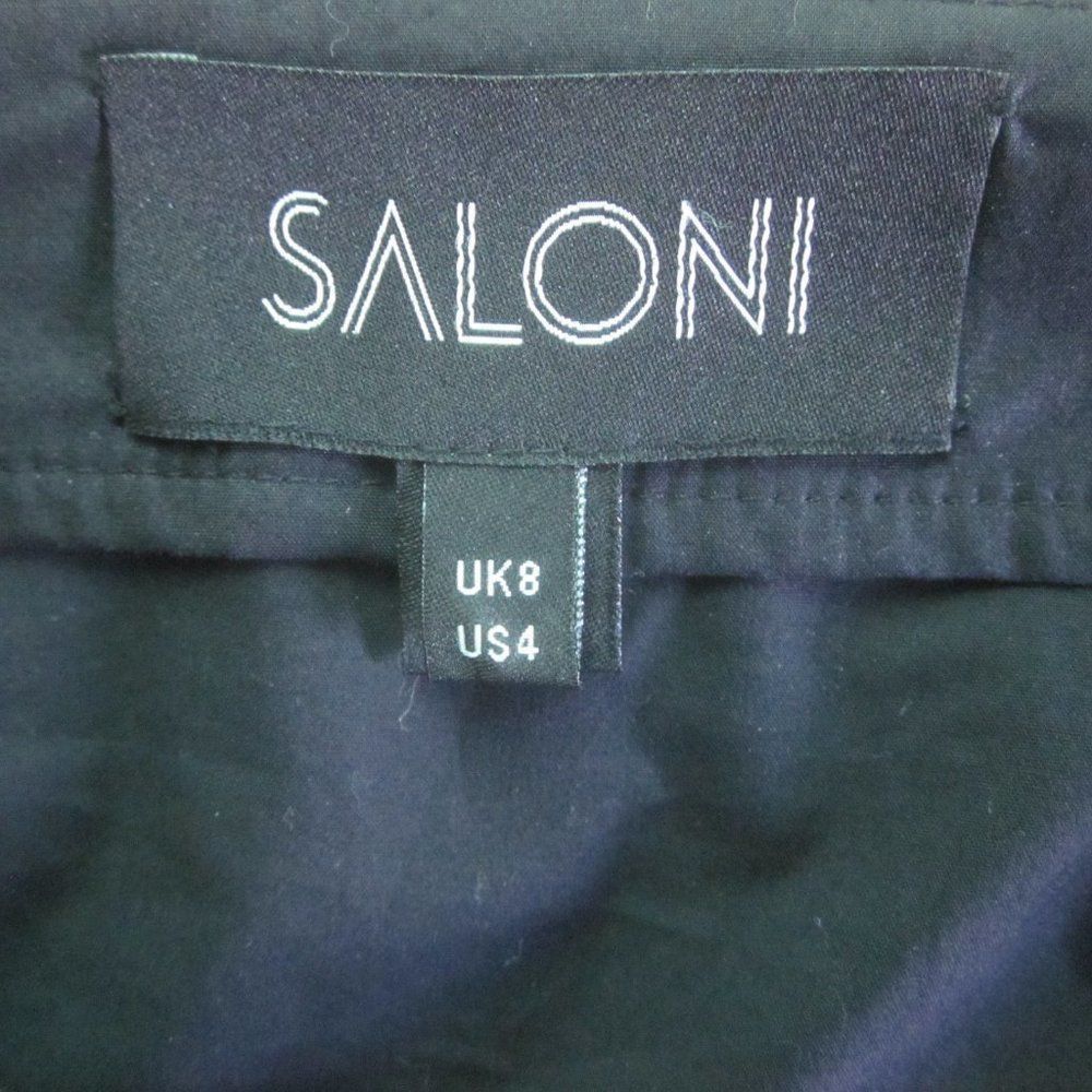 Other Saloni Cotton Off Shoulder Button Front Blouse Size 4 Size S / US 4 / IT 40 - 2 Thumbnail