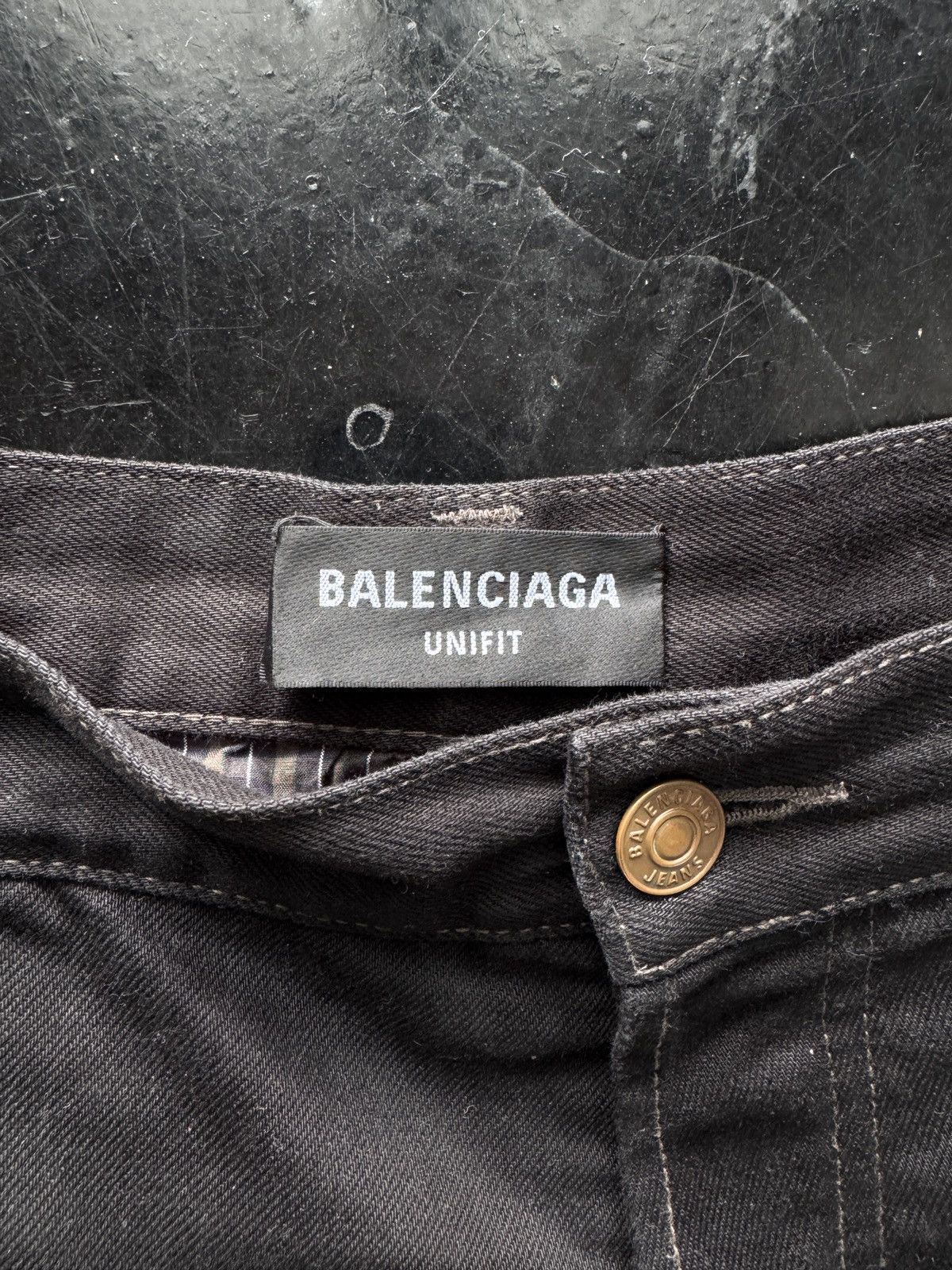 Balenciaga ‘21 afterworld Runway Destroyed Boxer Denim Size US 36 / EU 52 - 2 Thumbnail