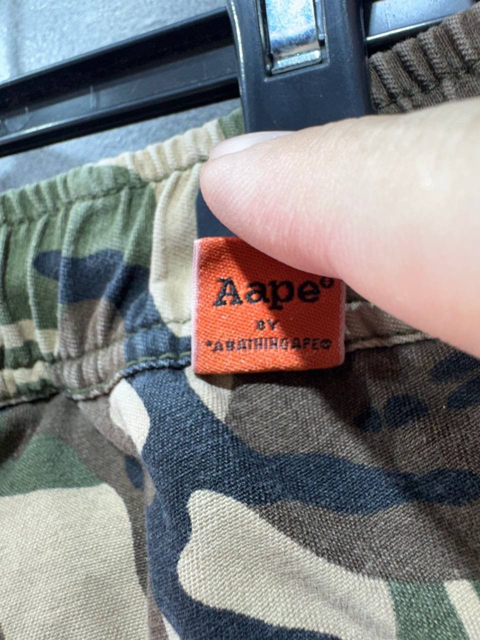 Aape Aape By A Bathing Ape Camo Men’s Trousers Cargo Pants Size US 34 / EU 50 - 14 Thumbnail