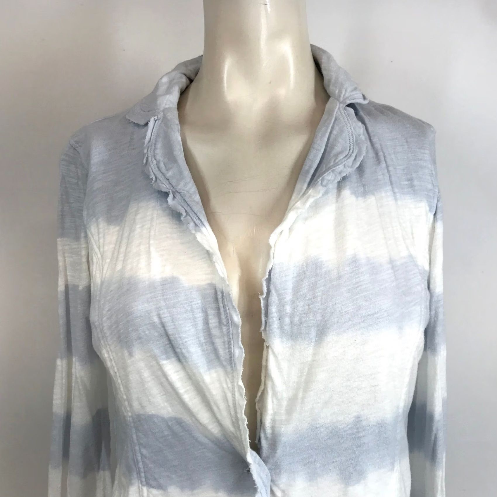 Vintage Lilka Tie Dye Stripe Lightweight Blazer Jacket Women's XS Size XS / US 0-2 / IT 36-38 - 2 Thumbnail