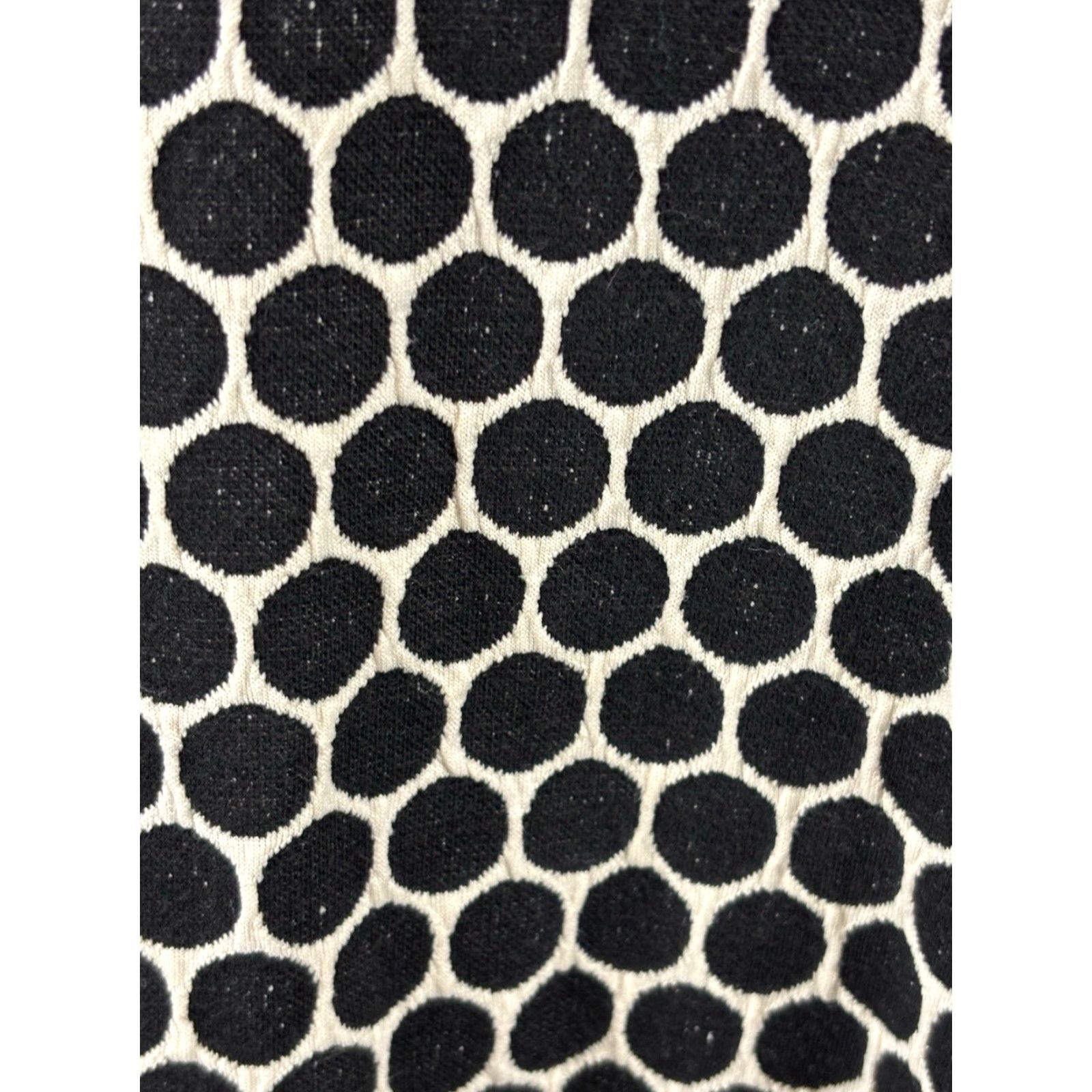 Joseph Ribkoff VINTAGE Joseph Ribkoff Couture Jacket Women’s 12 Poncho Black Polka Dots Full Zip Artsy Size XL / US 12-14 / IT 48-50 - 7 Thumbnail