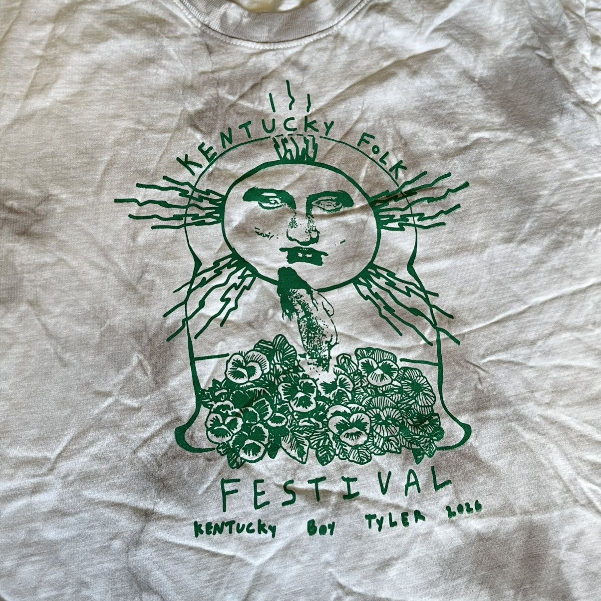 Kentucky Boy Tyler Kentucky Boy Tyler Kentucky Folk Festival Tie Dye Logo Tee Size US S / EU 44-46 / 1 - 4 Thumbnail