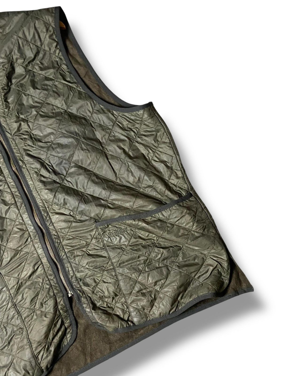 Barbour Barbour Polar Light Quilted Vest (157) Size US L / EU 52-54 / 3 - 3 Thumbnail