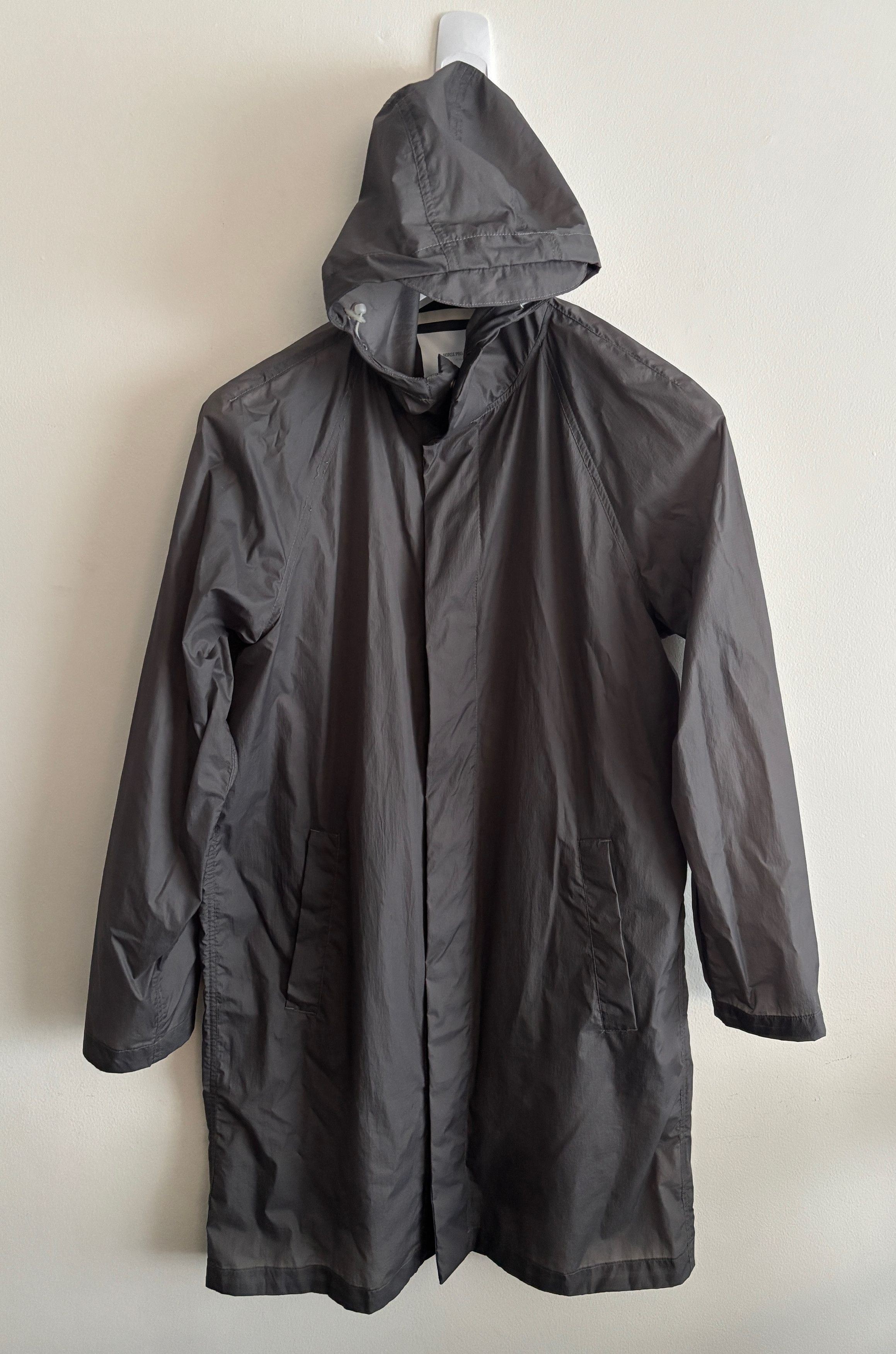 Norse Projects $180 Elias Grey Light Nylon Rain Jacket- Small Size US S / EU 44-46 / 1 - 1 Thumbnail