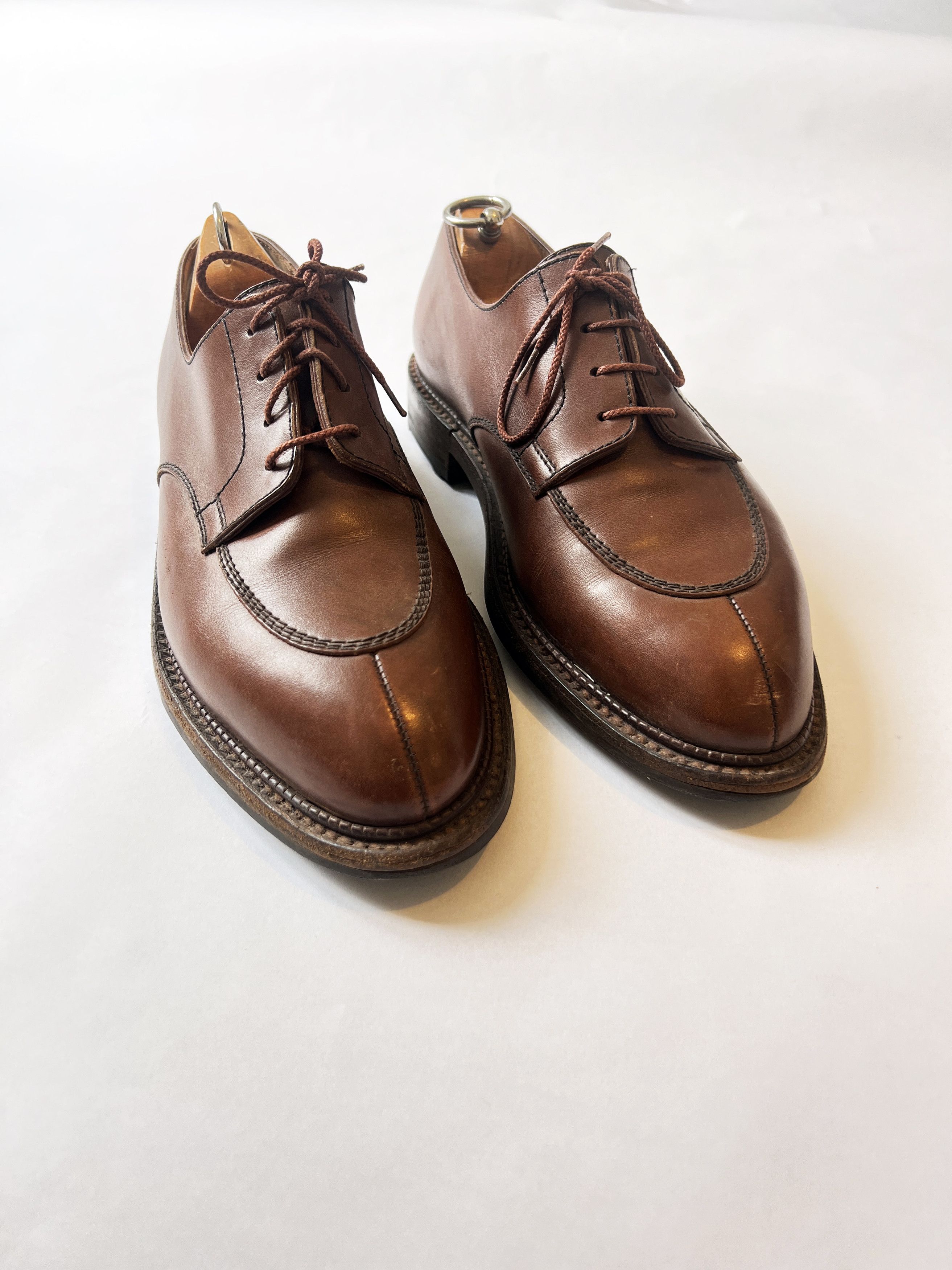 J.M. Weston JM Weston - Derby Chasse - 9E Cuir Veau Box Bergeronette Size US 10 / EU 43 - 3 Thumbnail
