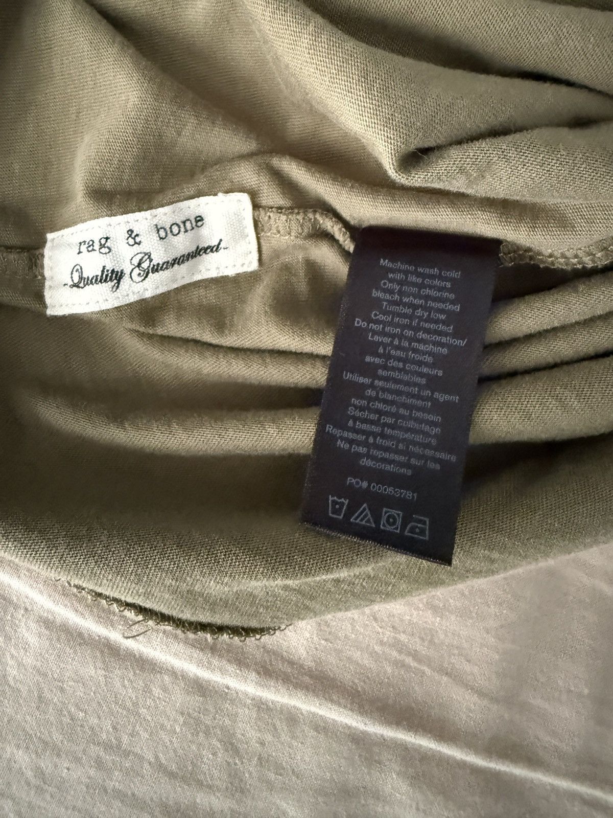 Rag & Bone Olive green Rag and bone with camo icon Size US XL / EU 56 / 4 - 7 Thumbnail