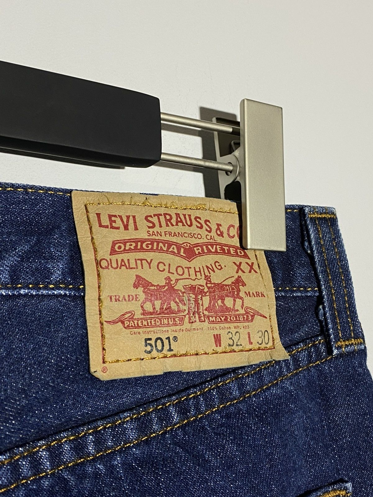 Levi's Vintage 90s Levi’s 501 made in USA 32x30 Size US 32 / EU 48 - 11 Thumbnail