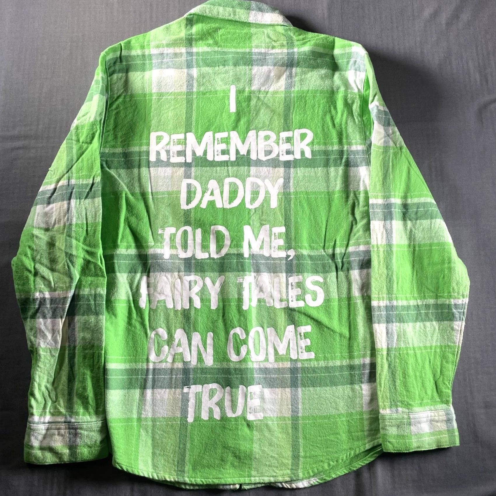 Disney Disney Shirt Mens Medium Green Princess And The Frog Tiana Flannel Long Sleeve Size US M / EU 48-50 / 2 - 7 Thumbnail