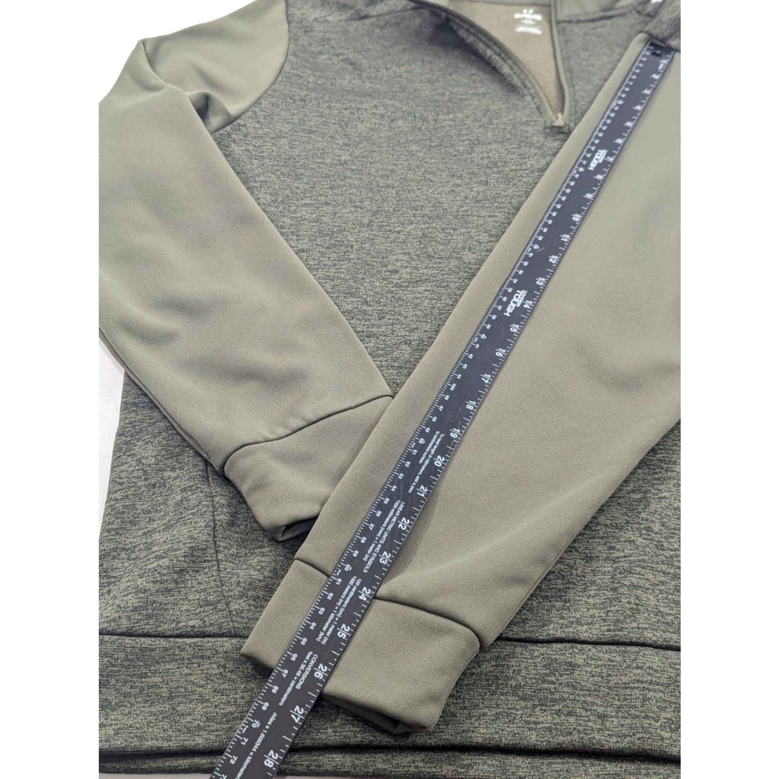 Under Armour Under Armour Jacket Medium/Large XL Loose Green 1/4 Zip Pullover Men Sports Outdoor Activewear Size US XL / EU 56 / 4 - 6 Thumbnail