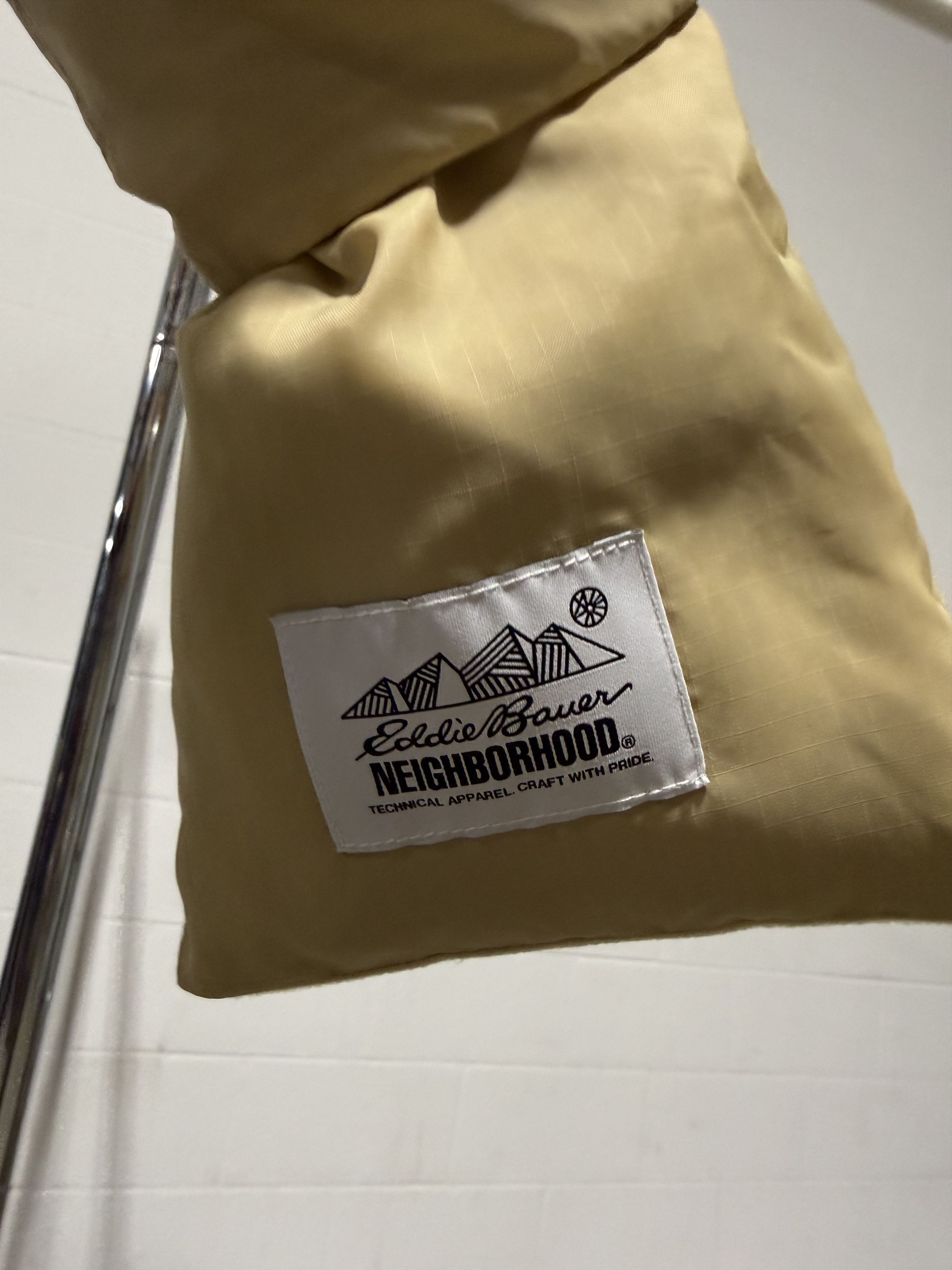 Neighborhood Neighborhood x Eddie Bauer Down Muffler 'Beige' Size ONE SIZE - 2 Thumbnail
