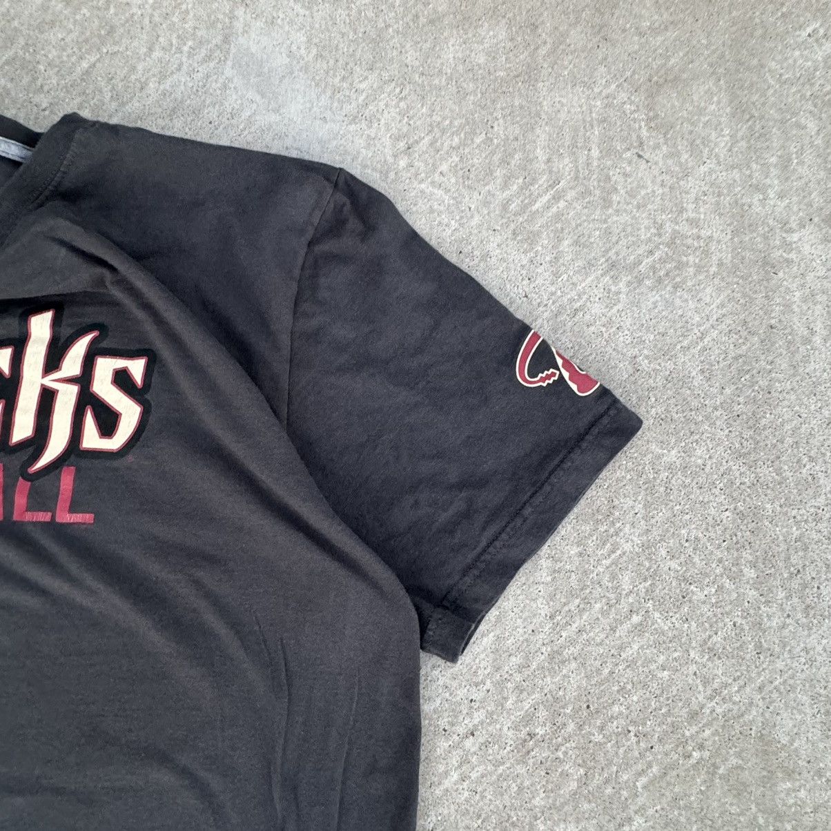 Nike × Vintage Vintage Y2K Grey AZ DBacks Nike Center Swoosh Graphic Tee XL Size US XL / EU 56 / 4 - 7 Thumbnail