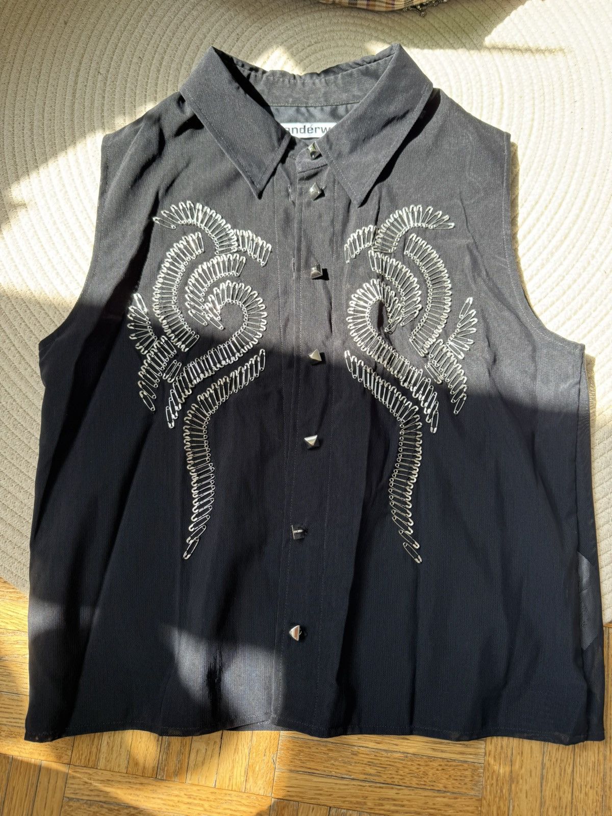 Alexander Wang Alexander Wang pin front mesh back runway collection piece Size S / US 4 / IT 40 - 2 Thumbnail
