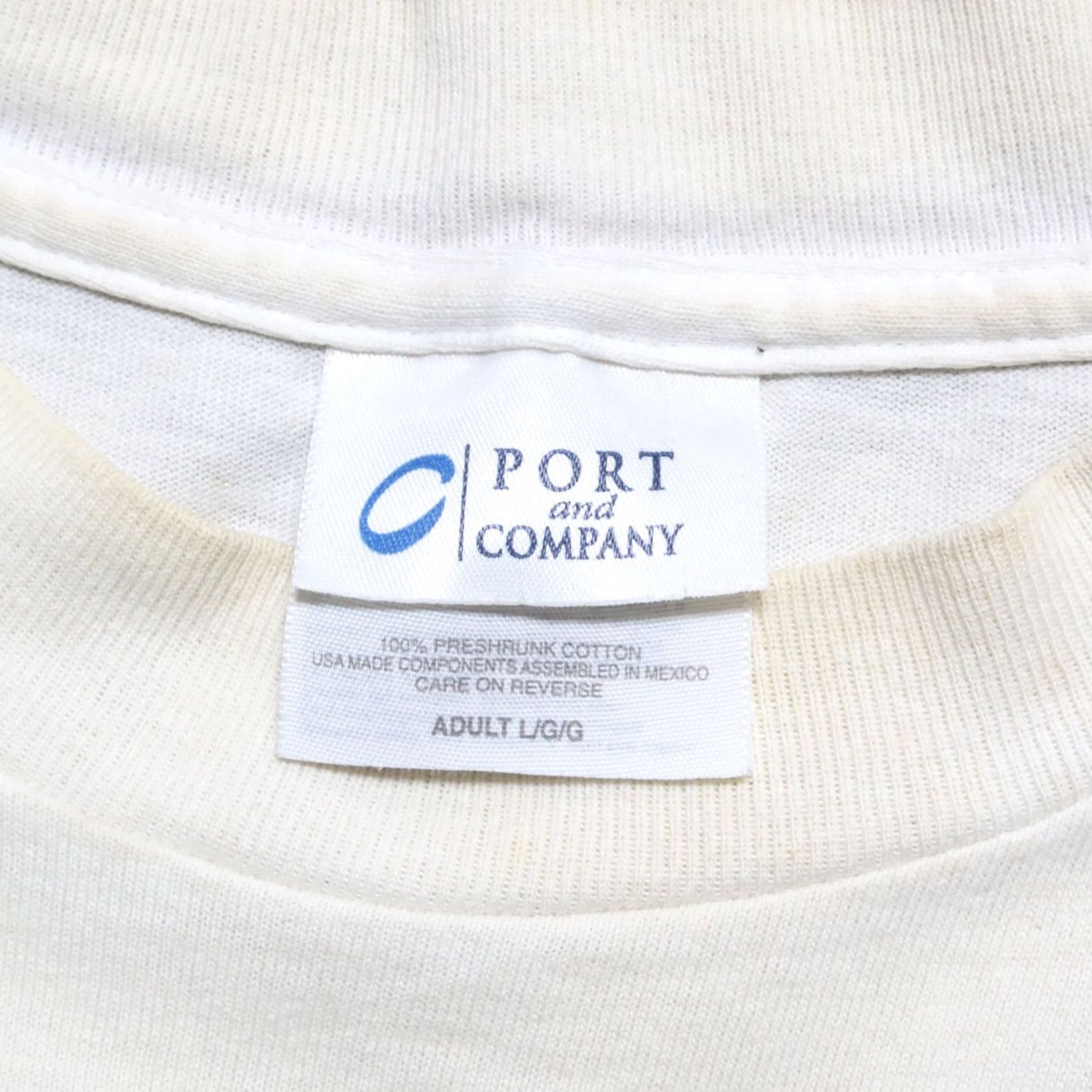 Port & Company VINTAGE Bicycle Benny Comic Strip Shirt Mens L White Vintage Bicycle Benny Comic Strip Shirt Mens L White Size US L / EU 52-54 / 3 - 7 Thumbnail