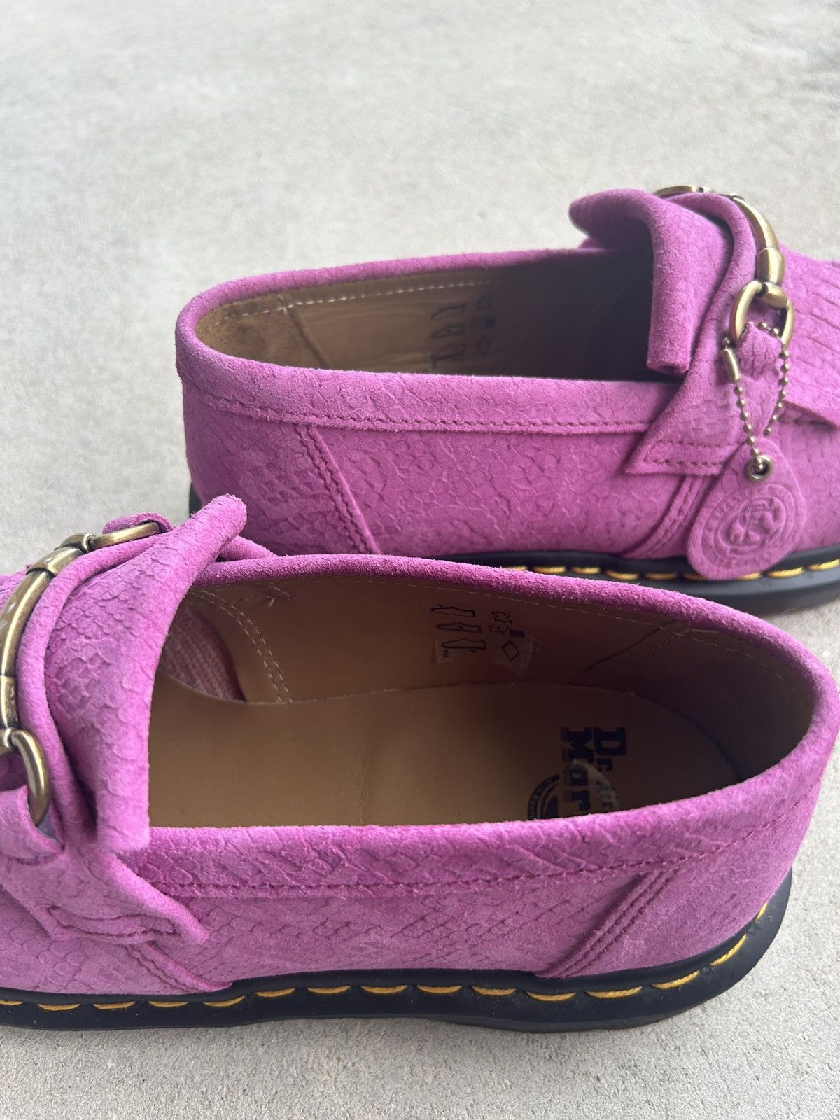 Dr. Martens Pink/purple dr martens adrian loafers Size US 9 / EU 42 - 4 Thumbnail