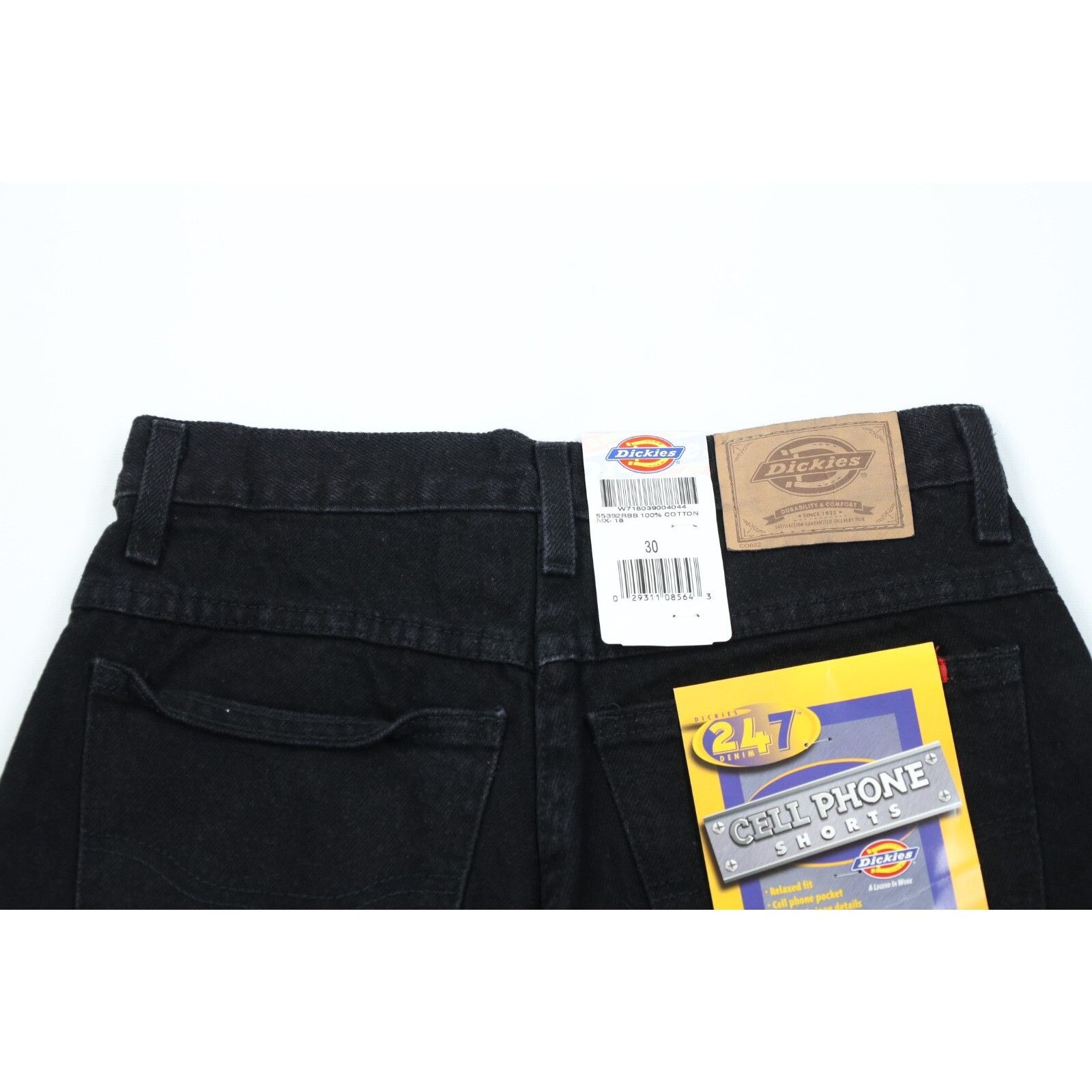 Dickies × Vintage Deadstock Vintage Y2K 2001 Dickies Relaxed Fit Denim Shorts Size US 30 / EU 46 - 9 Thumbnail