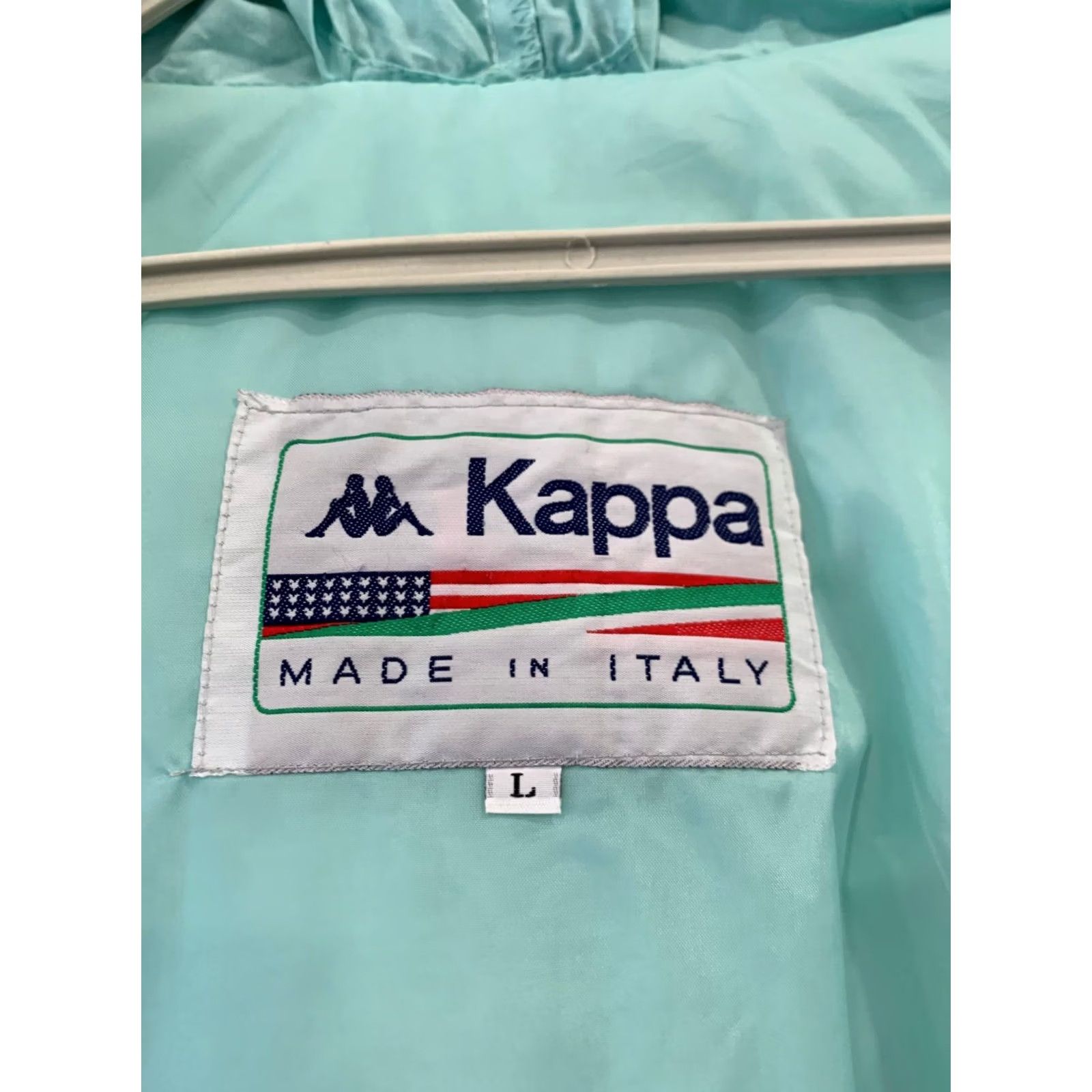 Kappa VINTAGE Kappa Ski Jacket Mens XL Blue 90s Made in Italy Winter Bomber Jacket Size US XL / EU 56 / 4 - 3 Thumbnail