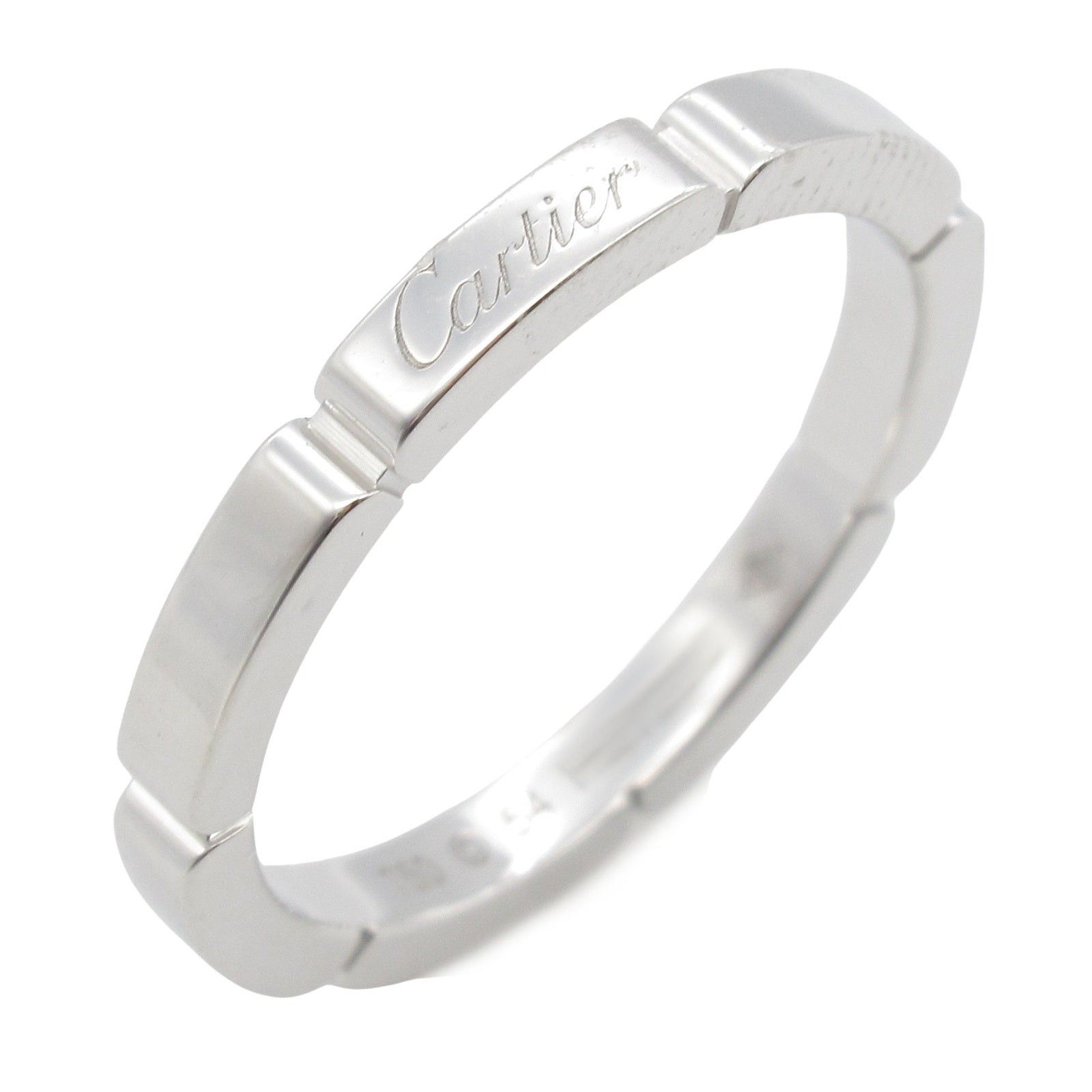 Cartier Cartier Mailon Panthère Ring K18Wg (White Gold) Silver Size ONE SIZE - 1 Thumbnail
