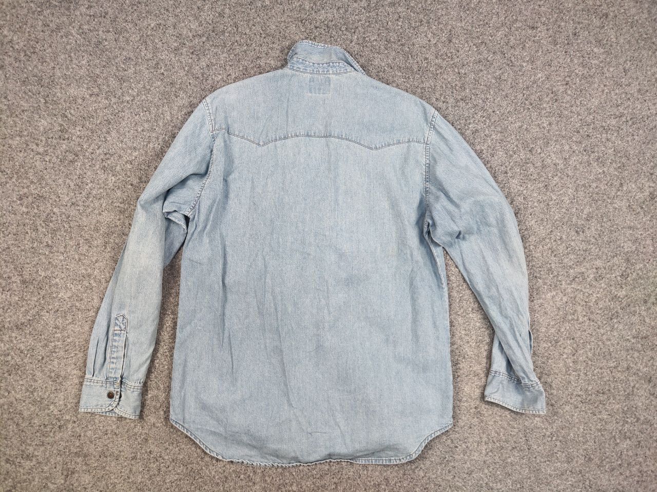 Levi's Vintage 90's Levis Orange Tab denim Classic Buttons Shirt Size US M / EU 48-50 / 2 - 14 Thumbnail