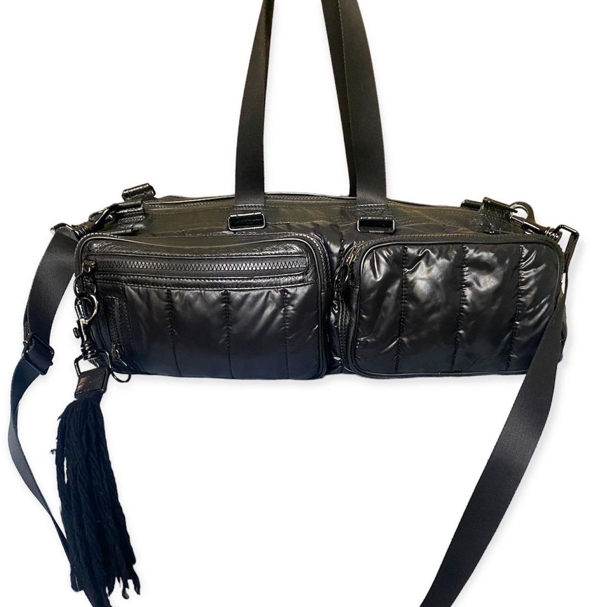 Dior × Hedi Slimane SS07 Deville Duffle Bag Nylon/Leather