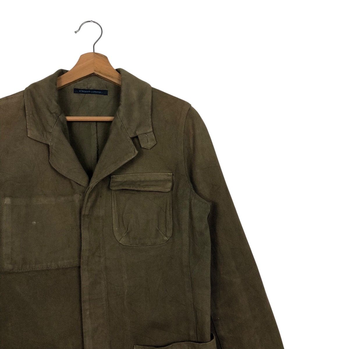 Japanese Brand × Vintage 📌Vintage Chore Work Jacket Friend House Issey Miyake Size US L / EU 52-54 / 3 - 7 Thumbnail