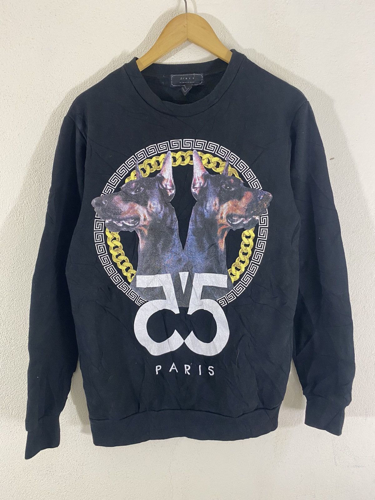 21 Men × Japanese Brand Vintage 21men Dog Graphic Sweatshirt Size US M / EU 48-50 / 2 - 1 Thumbnail