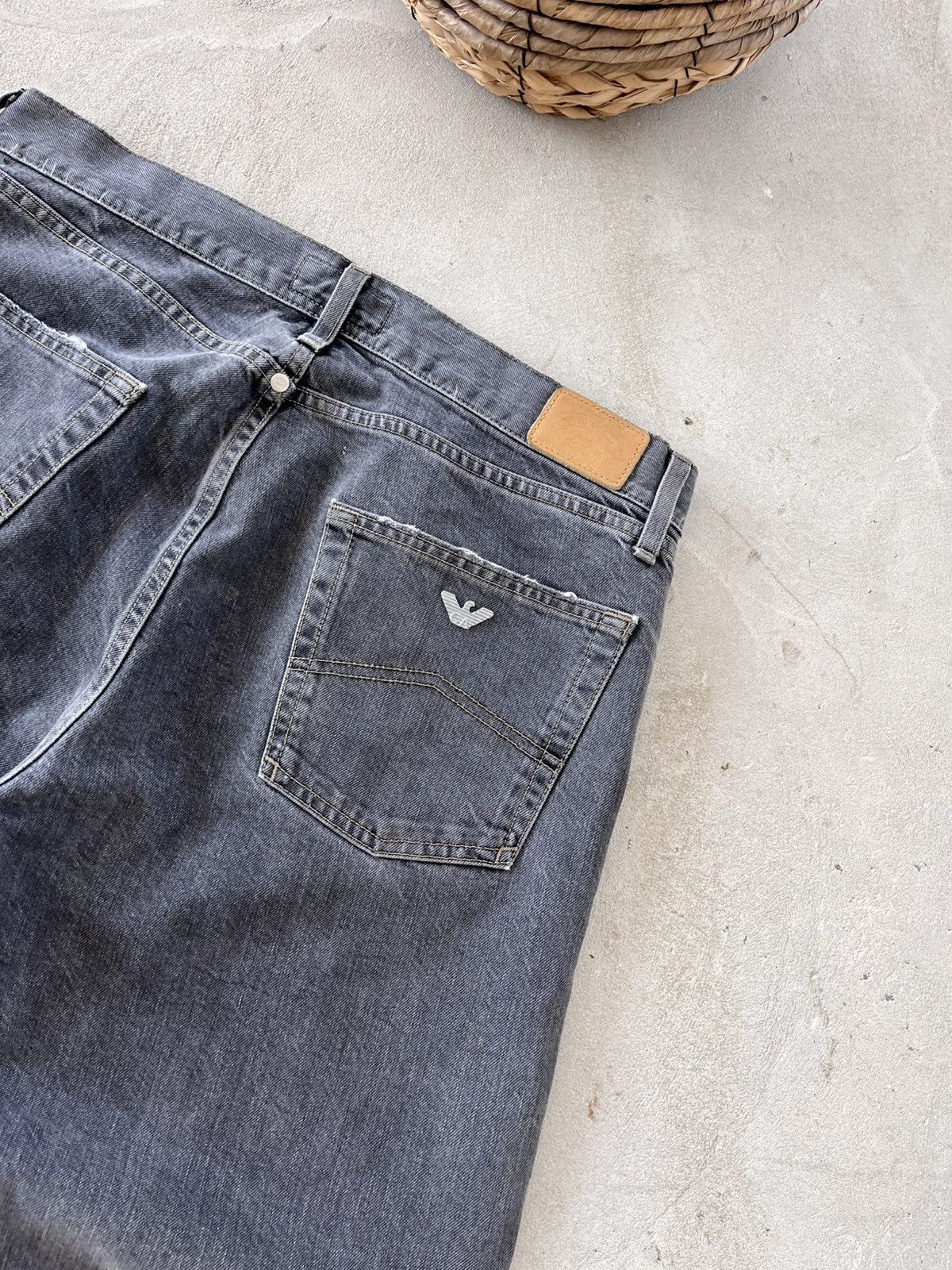 Armani Vintage Armani Jeans Distressed Y2K Italian Denim luxury sk8 Size US 34 / EU 50 - 15 Thumbnail