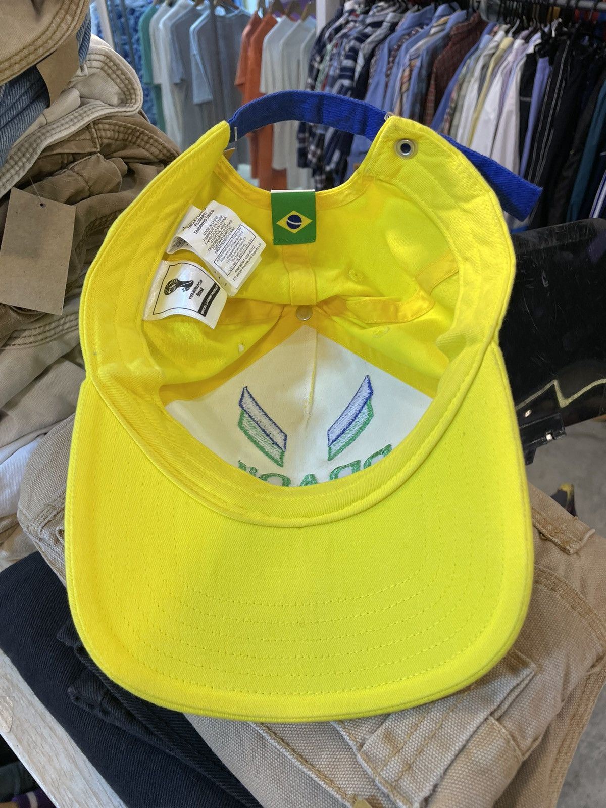 Adidas 2014 Adidas Brazill Football Cap Size ONE SIZE - 5 Thumbnail