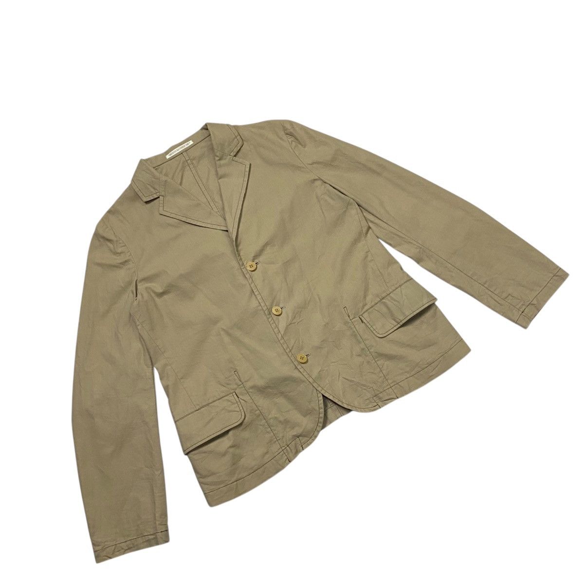 Yohji Yamamoto Yohji Yamamoto cotton twill jap jacket Size US M / EU 48-50 / 2 - 4 Thumbnail