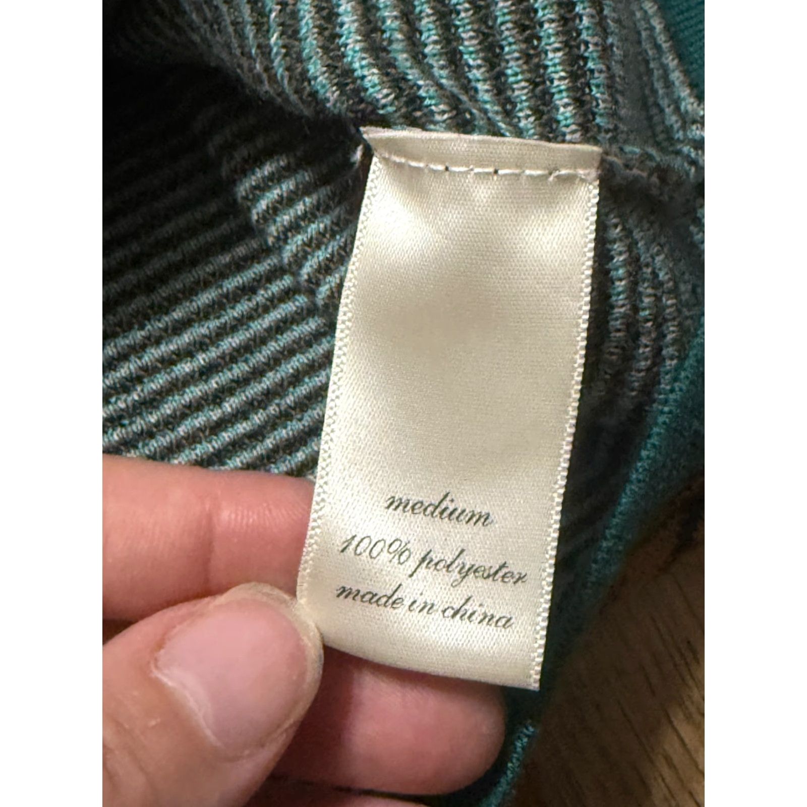 Vintage Blue Rain Dress Women's Size M Sheath Long Sleeve Pullover Scoop Neck Solid Casual Vintage: No (not vintage) Size M / US 6-8 / IT 42-44 - 6 Thumbnail