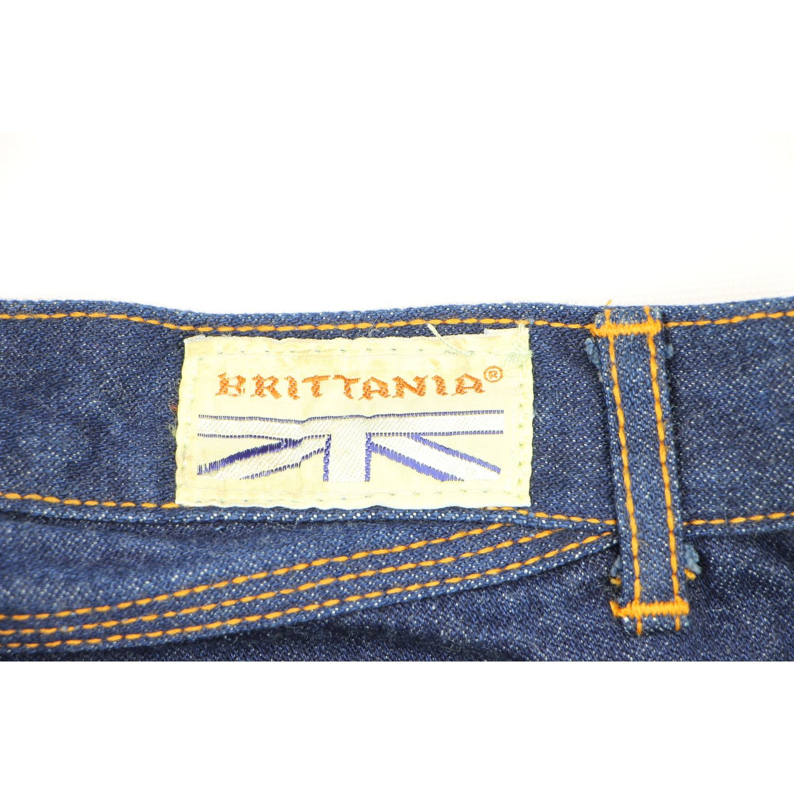 Vintage Vintage 70s 80s Brittania Boho Denim Jeans 28 Size US 28 / EU 44 - 3 Thumbnail
