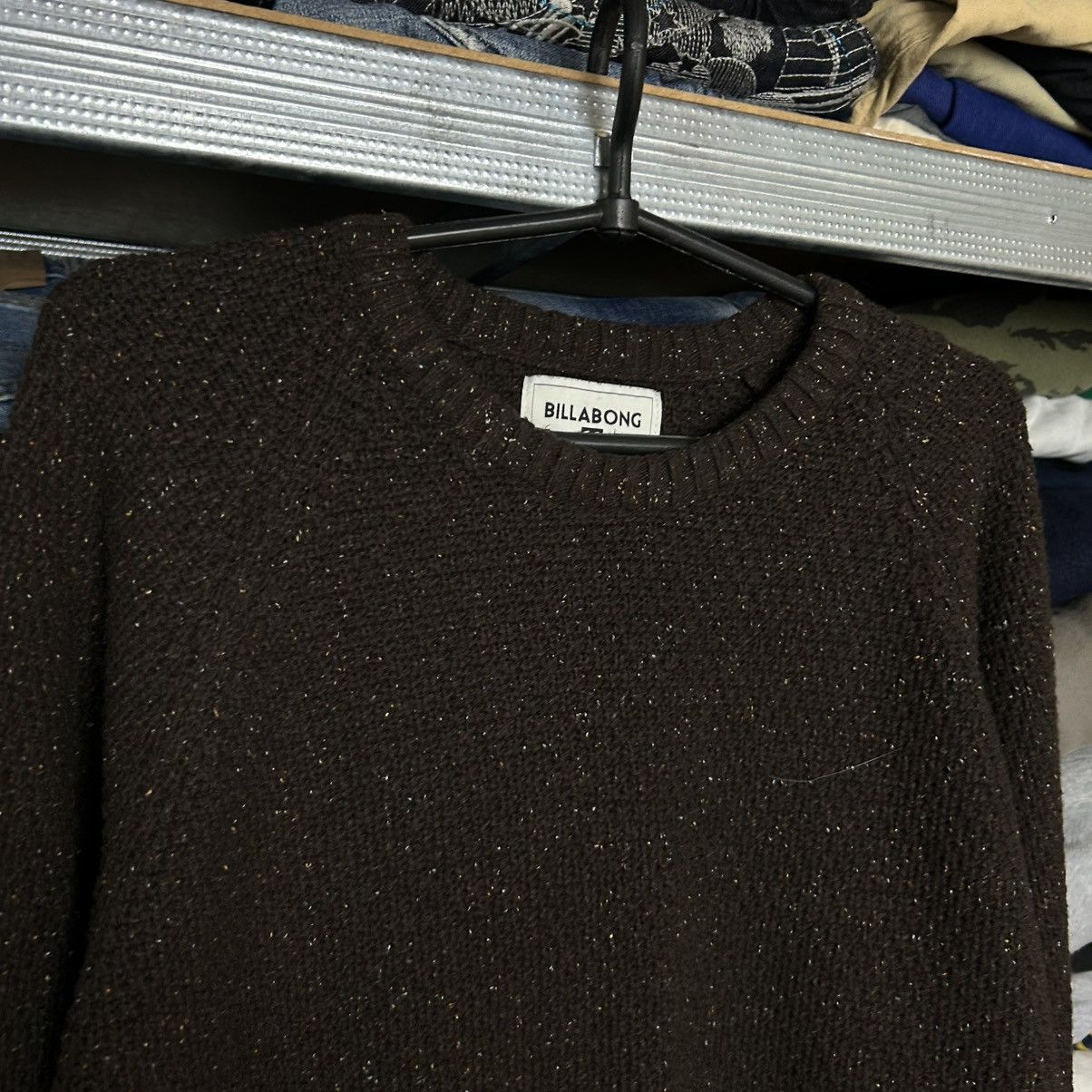 Billabong Mens Billabong small logo basic knitted sweater Size US M / EU 48-50 / 2 - 2 Thumbnail