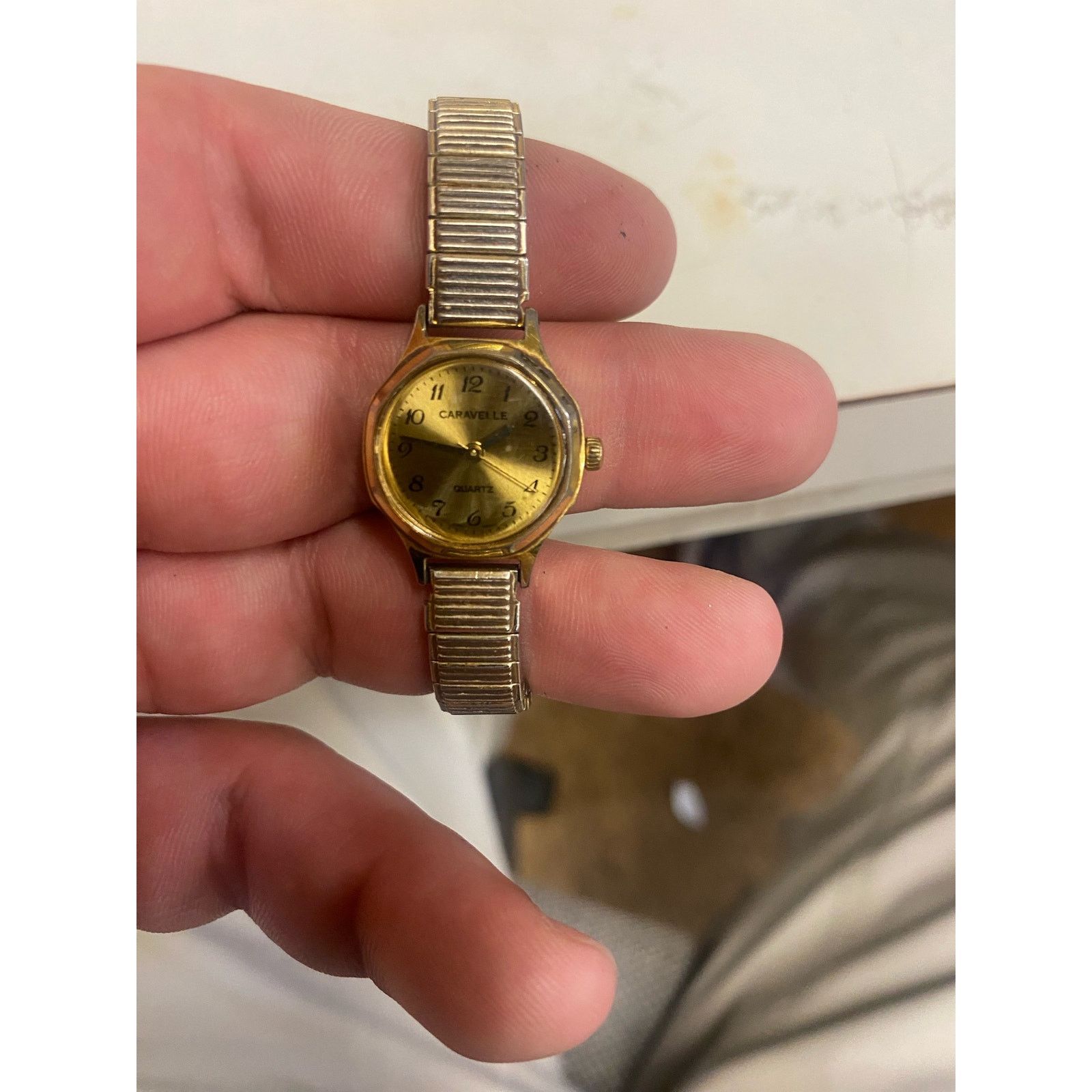Caravelle by Bulova Vintage Caravelle Gold Tone Women’s Watch! Size ONE SIZE - 2 Thumbnail