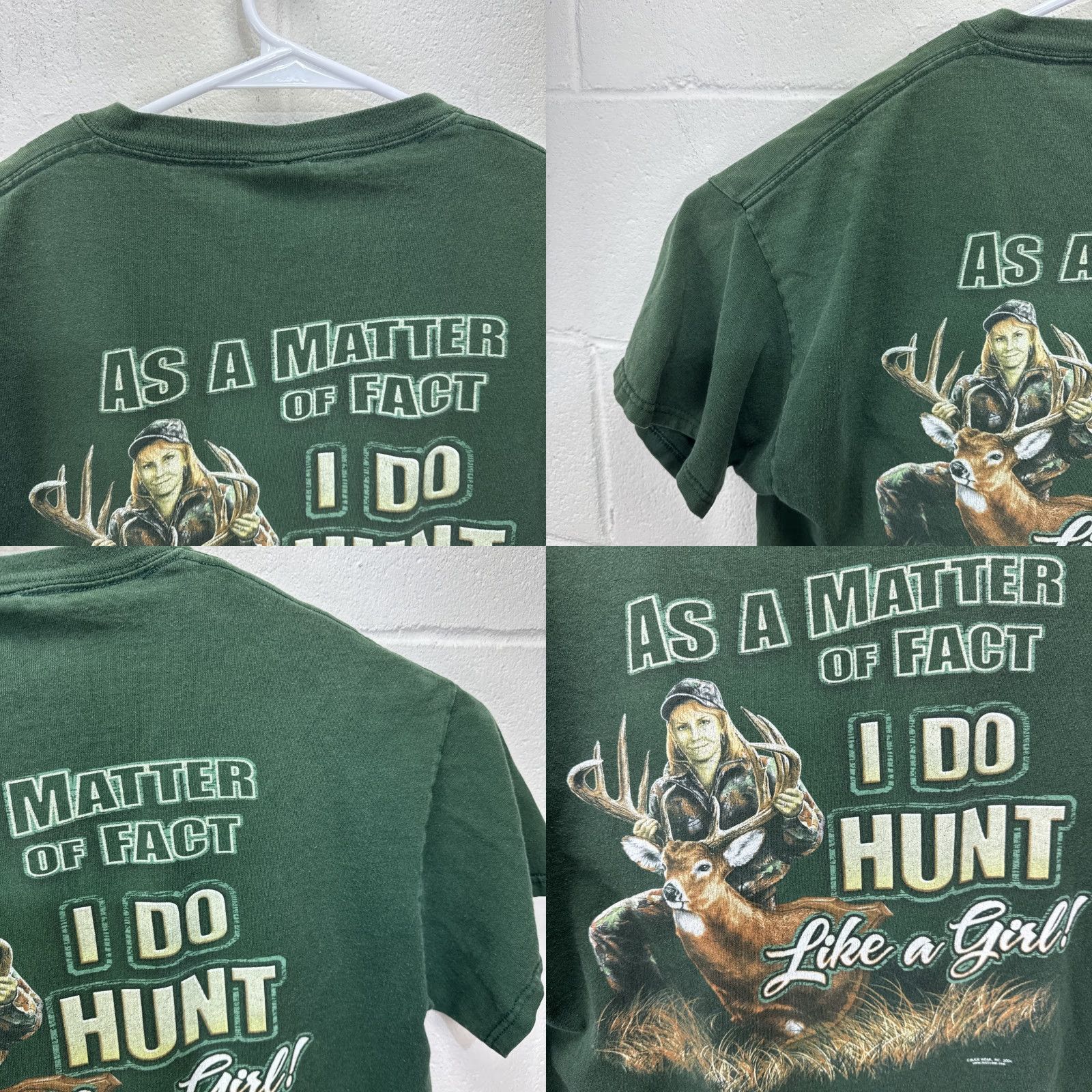 Ikea VINTAGE Buck Wear T-Shirt Adult Large Hunting Deer Outdoors Green Y2K Mens Size US L / EU 52-54 / 3 - 8 Thumbnail