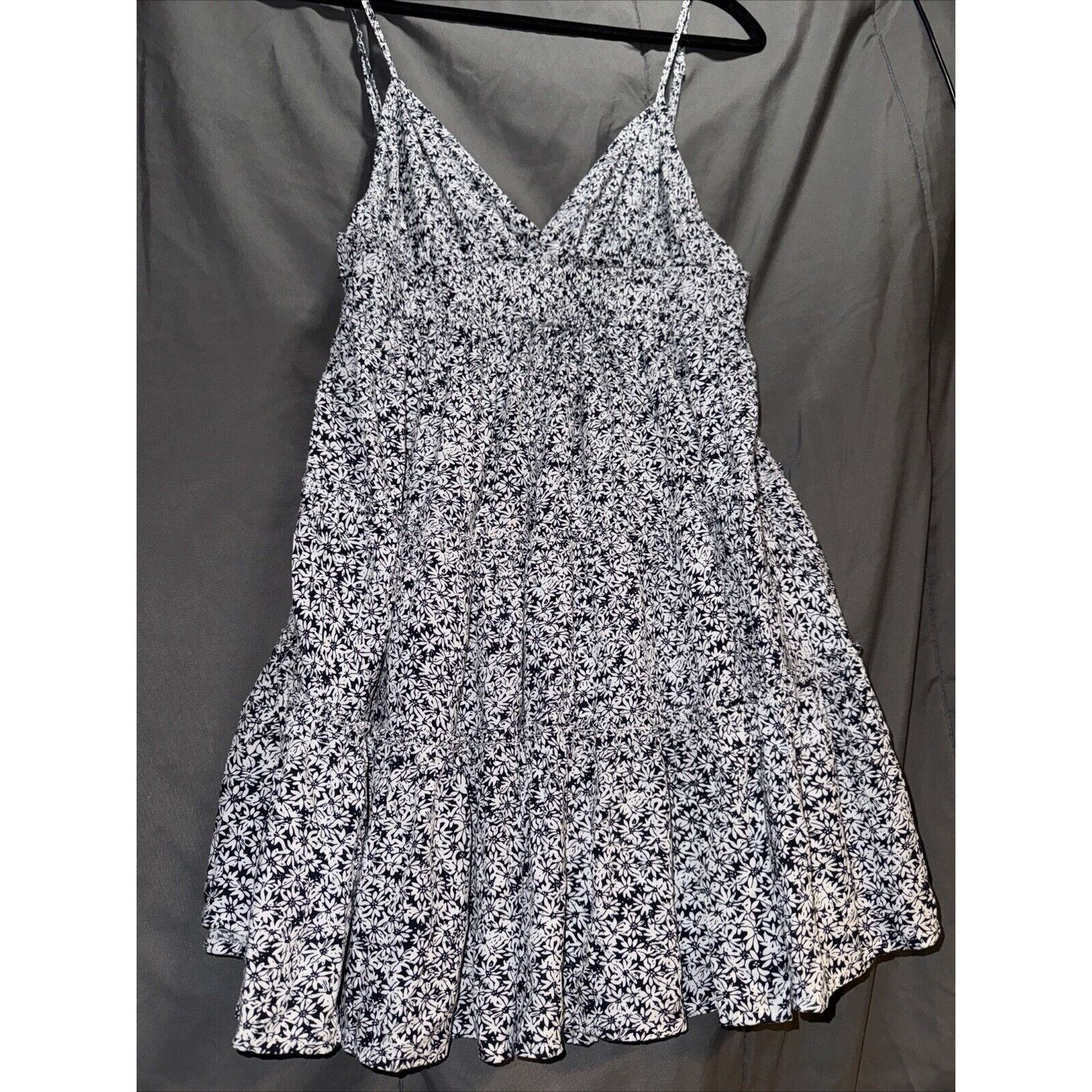 Other Cotton Candy LA Women Babydoll Top Scrunched Ruffled Adjusta Size S / US 4 / IT 40 - 5 Thumbnail