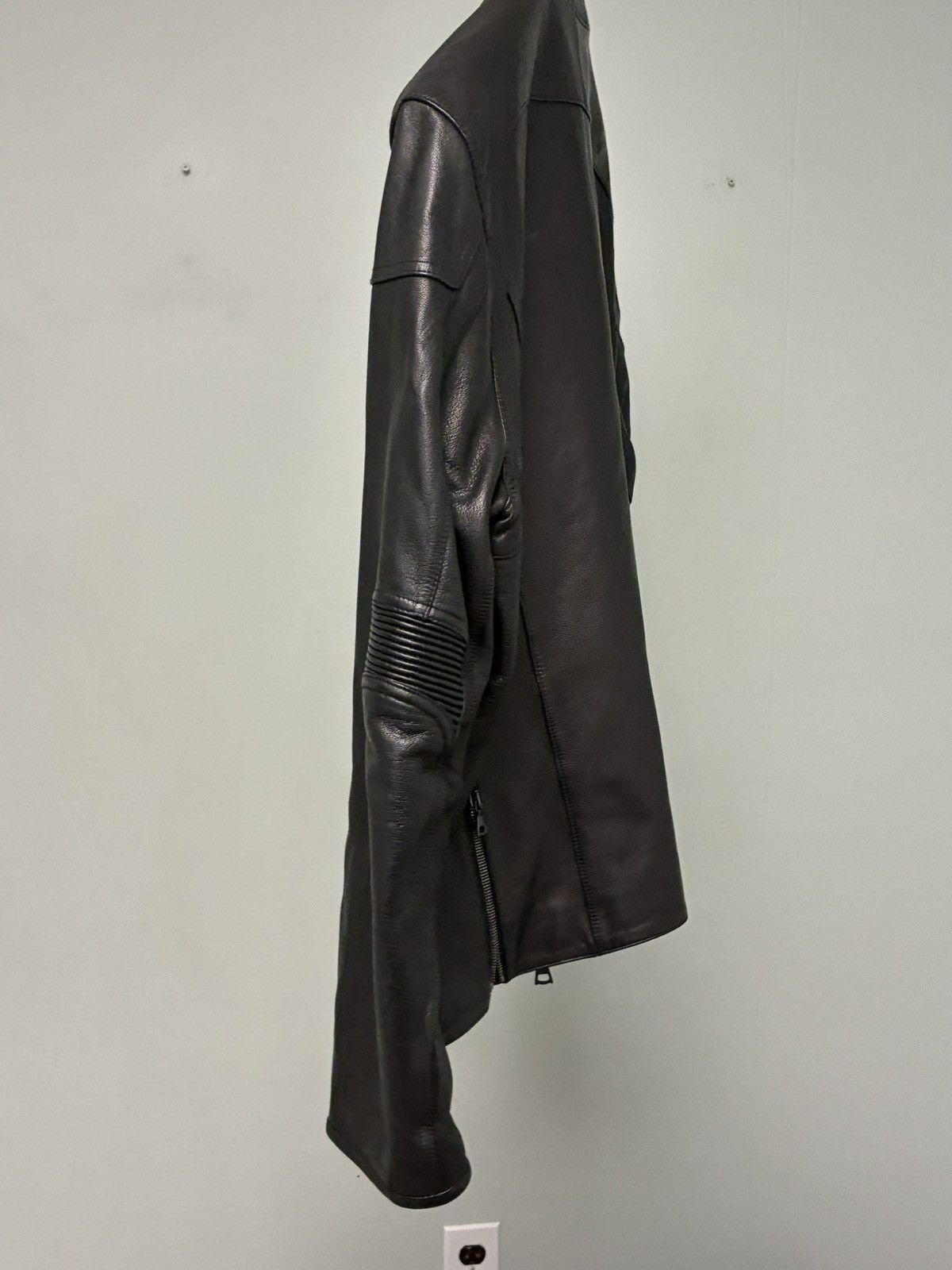 John Varvatos Leather Moto Size EU 54 USA 44 Size US L / EU 52-54 / 3 - 17 Thumbnail