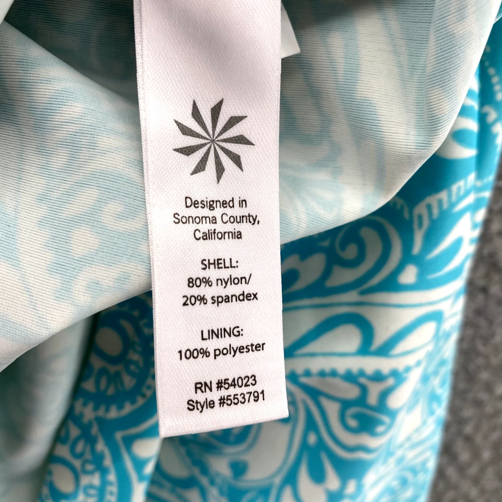 Athleta Athleta Halter Tankini Top Women Small Blue Banded Bikini Swim Y2k Casual Summer Size S / US 4 / IT 40 - 7 Thumbnail