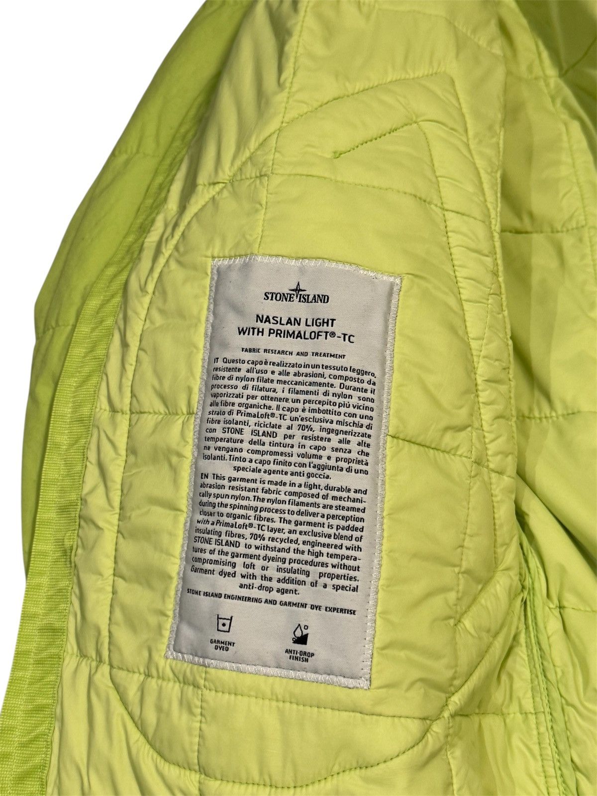 Stone Island 🔥Stone Island Quilted Naslan Light With Primaloft-TC Jacket Size US M / EU 48-50 / 2 - 17 Thumbnail