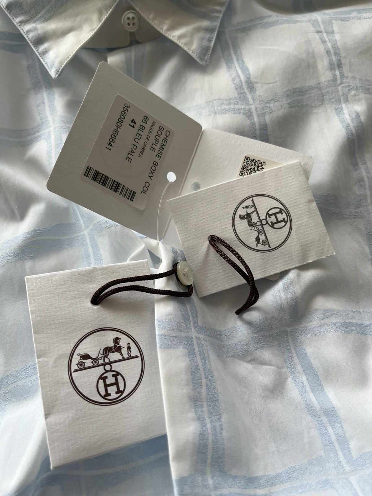 Hermes Hermes Super Runway Boxy Shirt Brand NEW w Tags Size US L / EU 52-54 / 3 - 16 Thumbnail