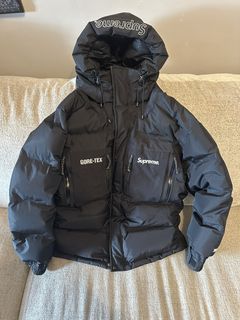 Supreme Gore Tex 700 Fill Down Parka Black | Grailed