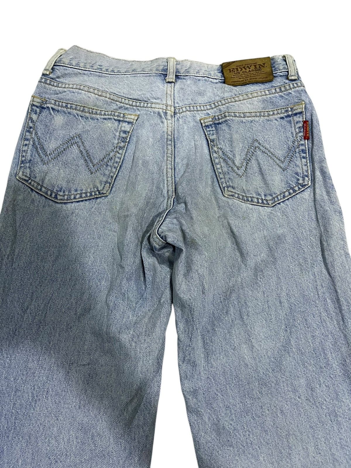 If Six Was Nine EDWIN US CLASSIC WASHED STRAIGHT CUT Size US 29 - 11 Thumbnail