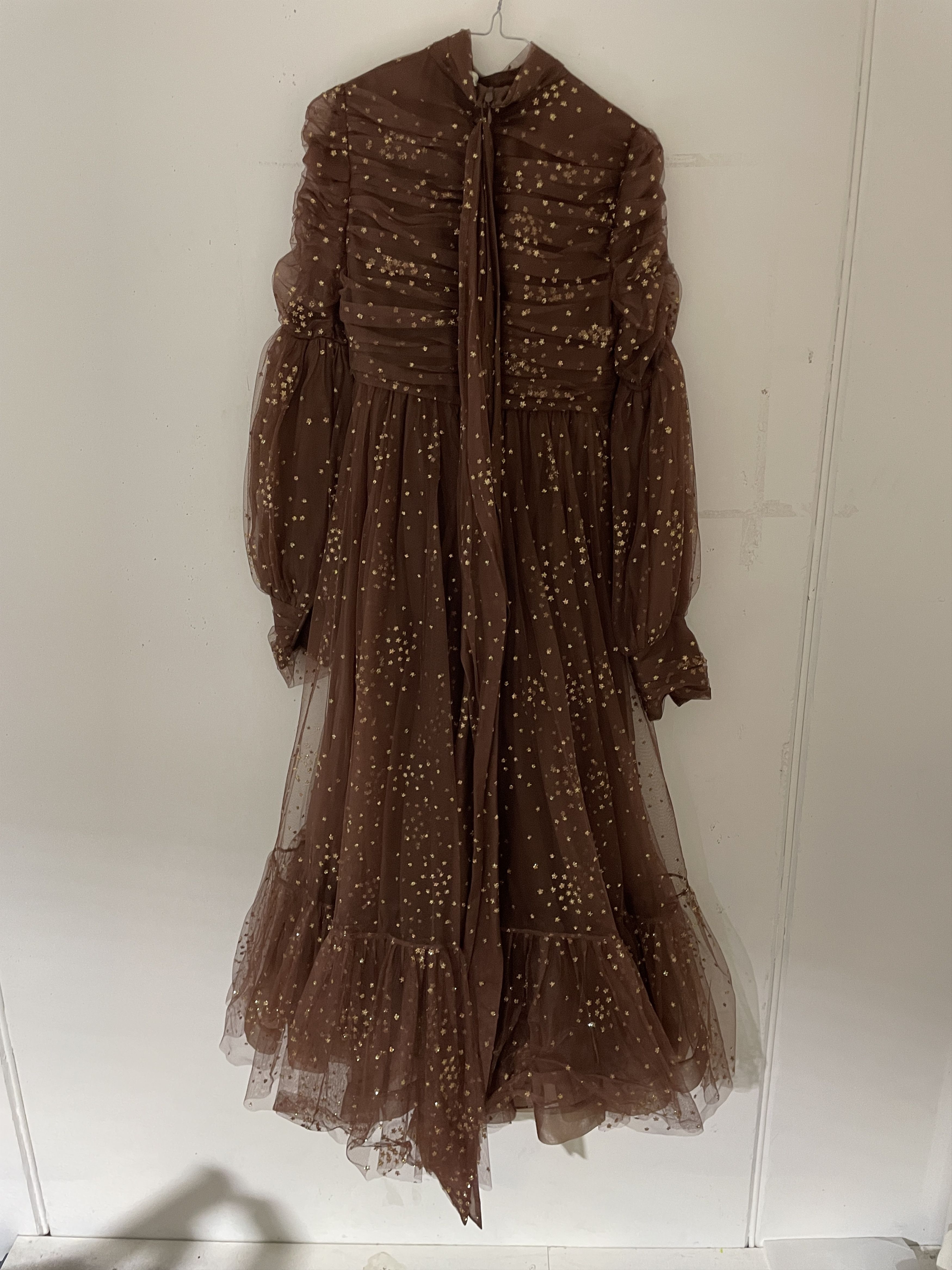 Zimmermann Tempo Ruched Glitter Gown Size S / US 4 / IT 40 - 3 Thumbnail
