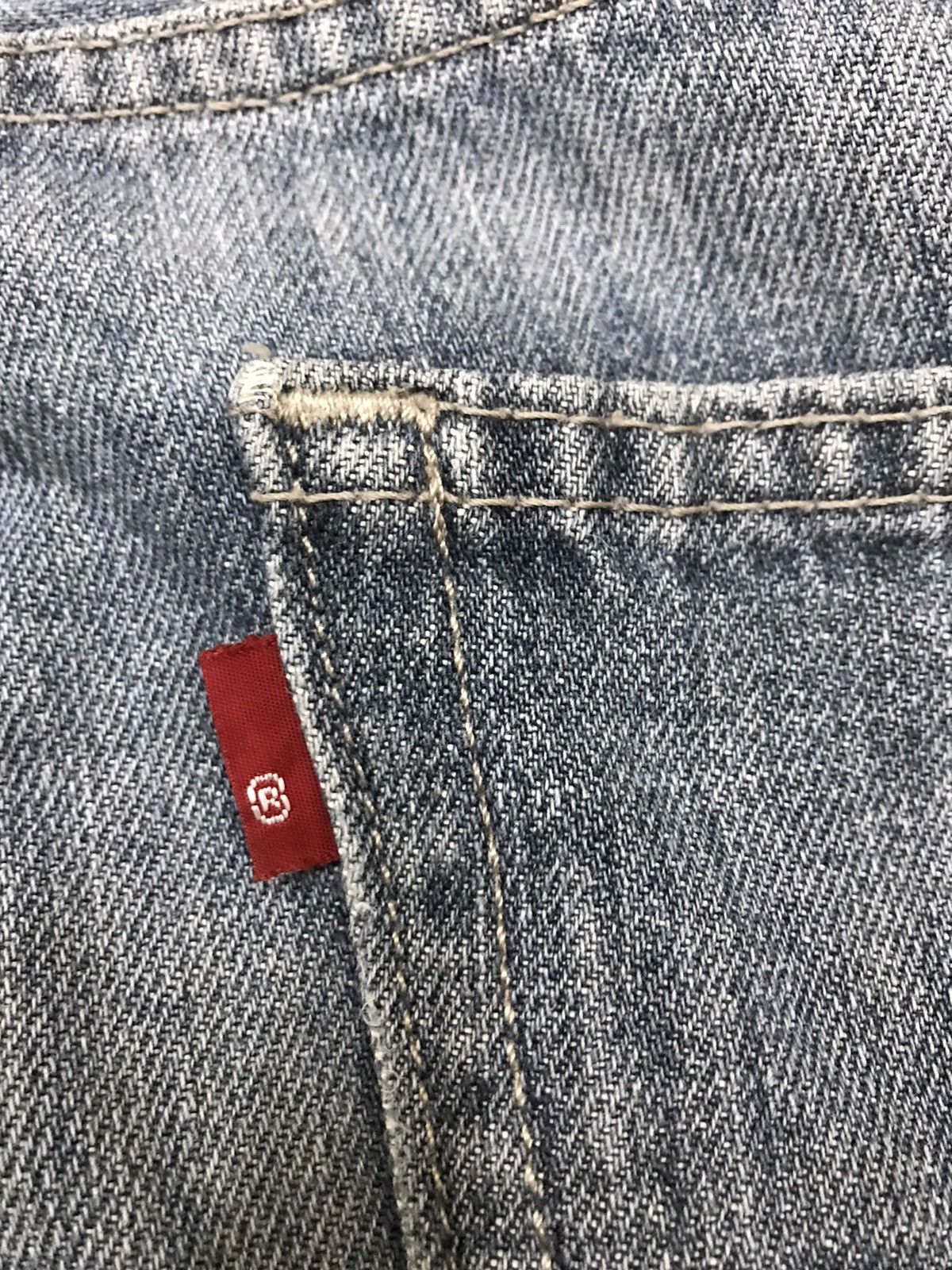 Levi's Vintage Clothing × Vintage Vintage Levis Lot 505 Single R Distressed Denim Jeans Size US 34 / EU 50 - 12 Thumbnail
