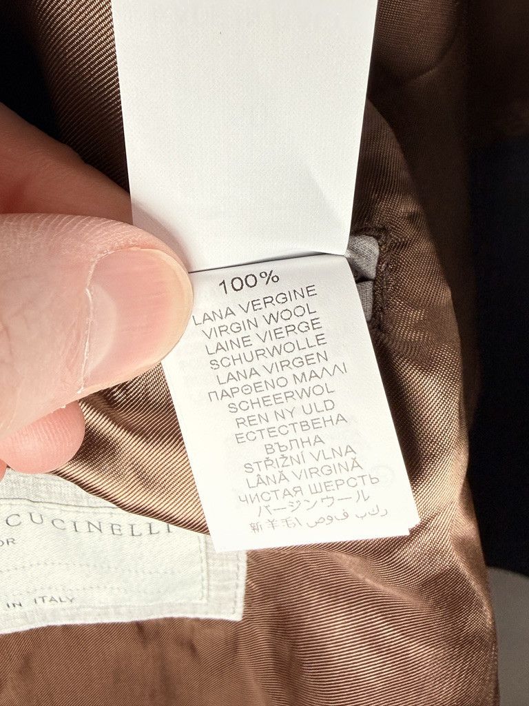Brunello Cucinelli BRUNELLO CUCINELLI Wool Denim Bomber Grey Jacket Size US M / EU 48-50 / 2 - 21 Thumbnail