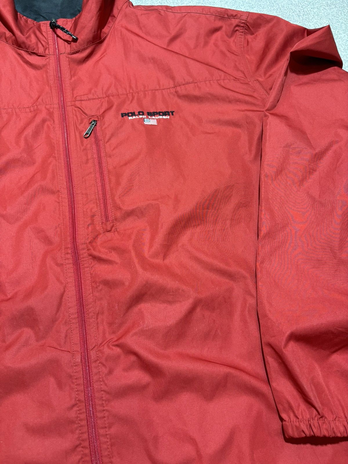 Polo Ralph Lauren × Ralph Lauren Sport × Vintage Vintage Polo Sport Ralph Lauren Nylon Jacket Windbreaker XL Size US XXL / EU 58 / 5 - 8 Thumbnail