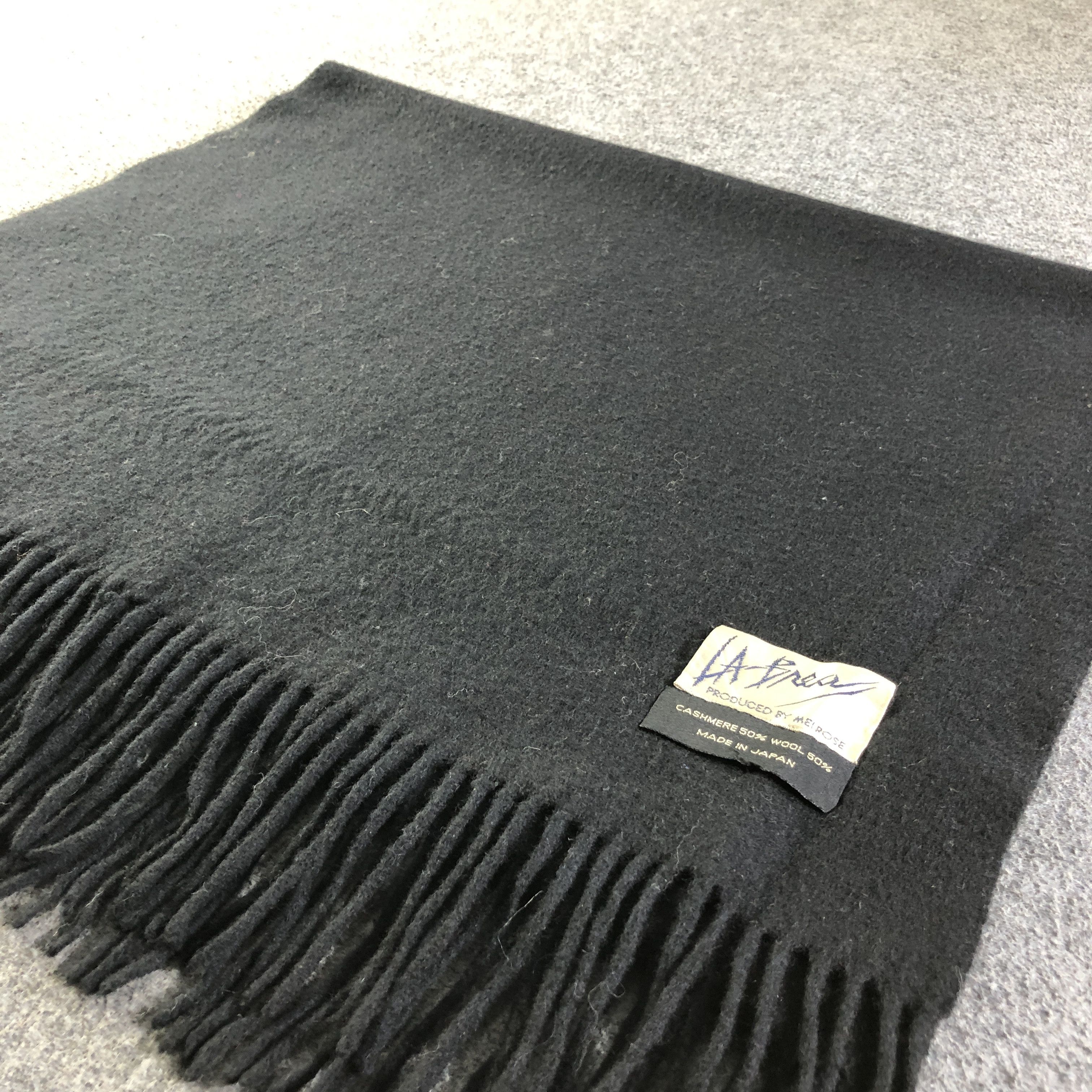 Melrose Melrose Cashmere/Wool Scarf Muffler V2714 Size ONE SIZE - 4 Thumbnail