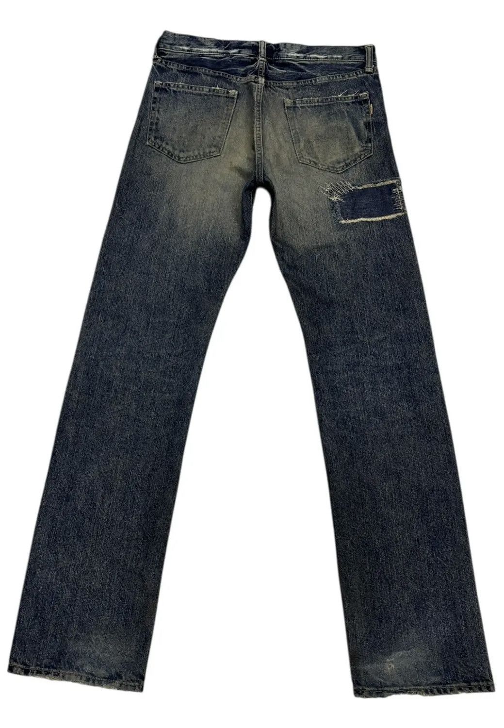 Kapital Kountry Vintage Boro Patchwork Jeans OMNIGOD Denim Kapital Design Size US 30 / EU 46 - 2 Thumbnail