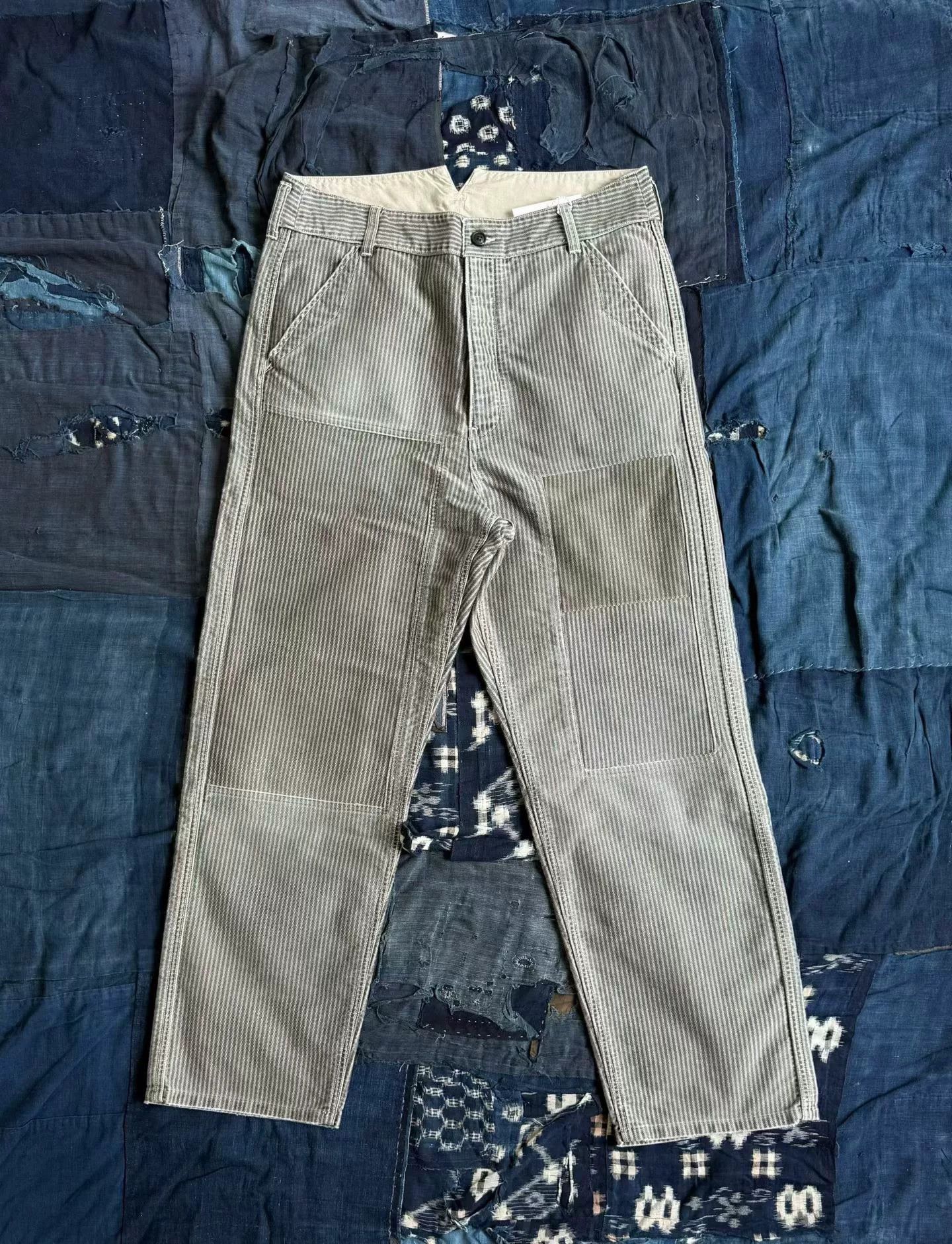 Visvim VISVIM 25AW Pastoral Striped Moleskin Pants Size US 26 / EU 42 - 1 Thumbnail