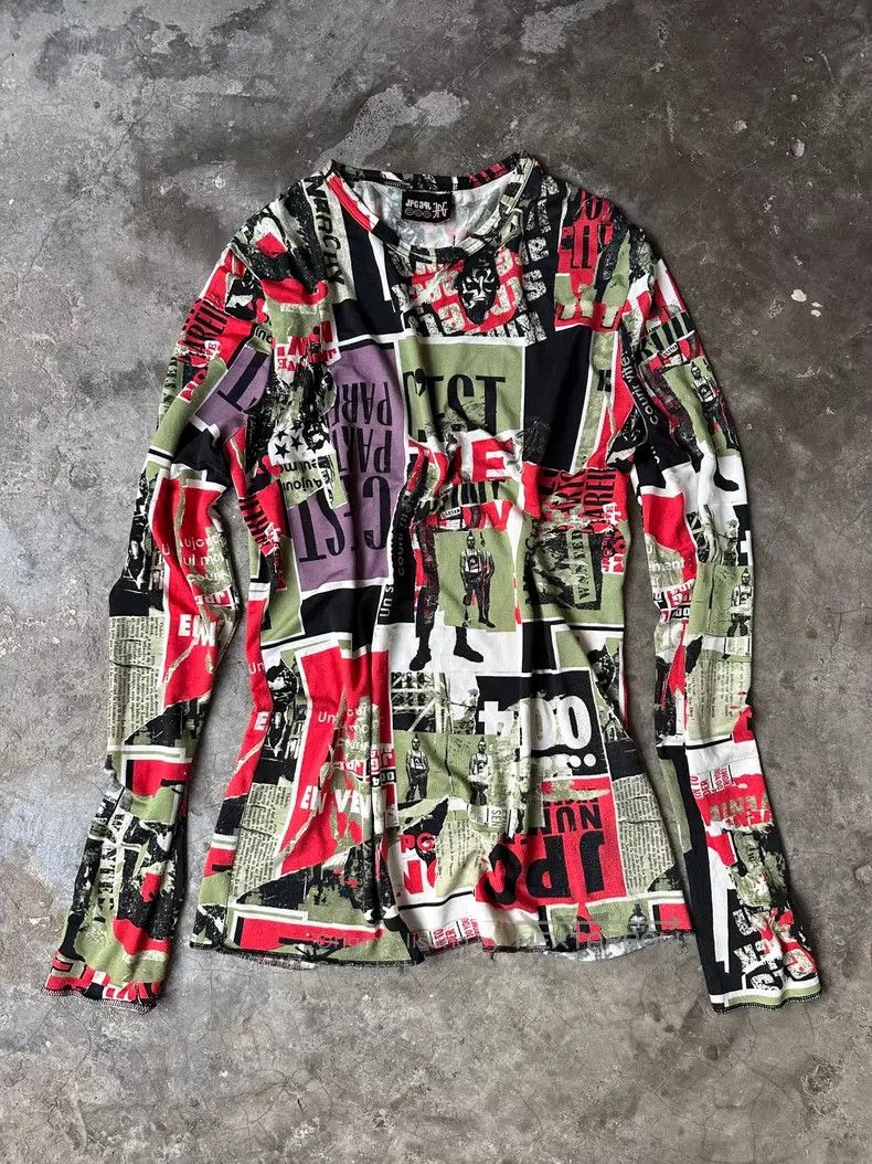 Jean Paul Gaultier Jean Paul Gaultier size F Long sleeve, top Size US M / EU 48-50 / 2 - 1 Thumbnail