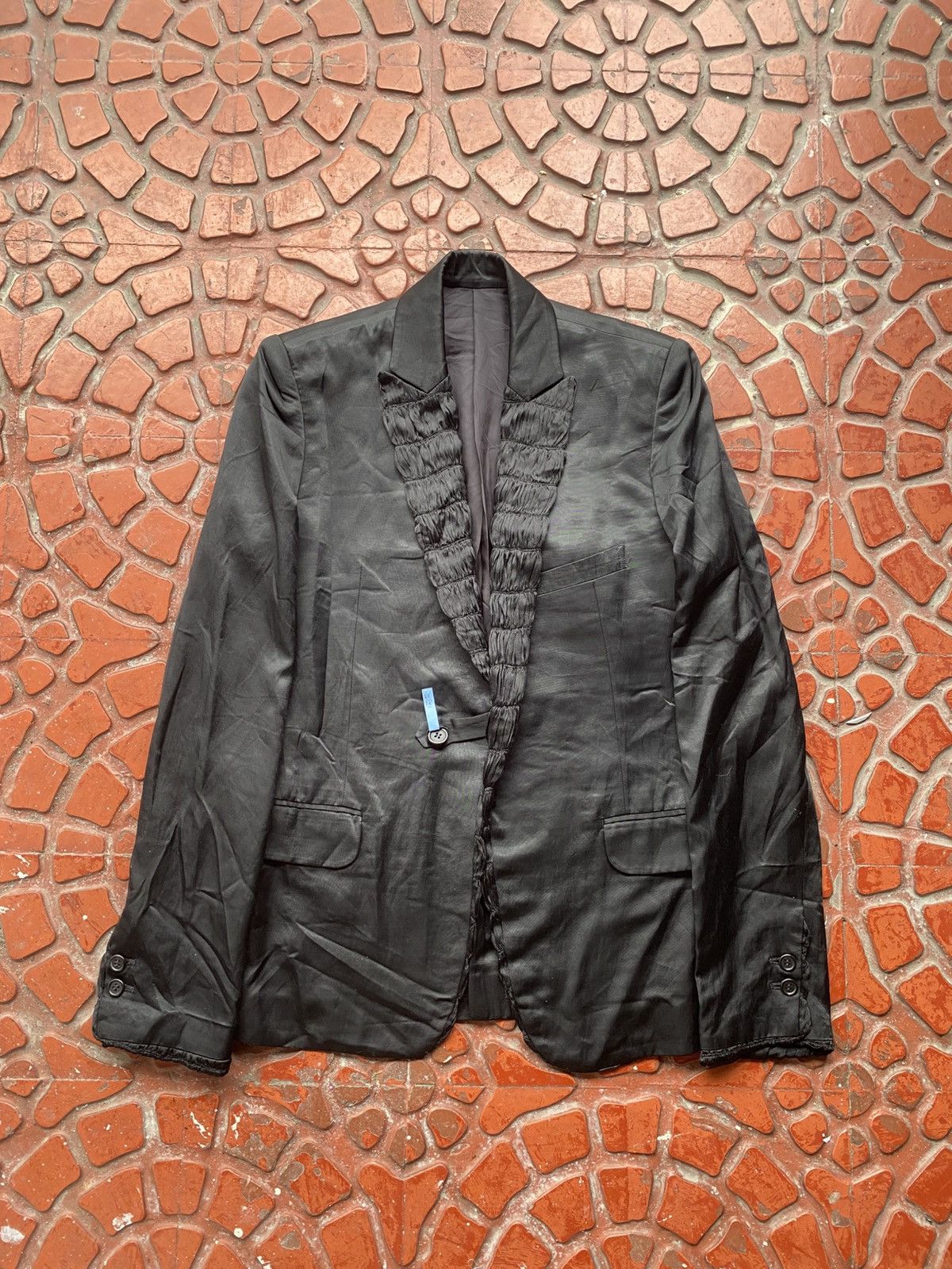 Undercover UNDERCOVERISM FOR REBELS 2010/RUFFLE SINGLE BREASTED BLAZER Size M / US 6-8 / IT 42-44 - 1 Thumbnail